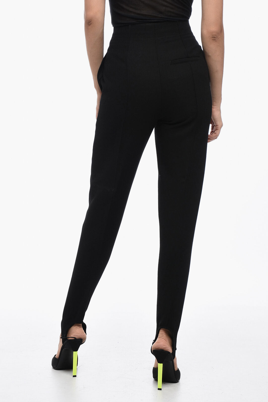 Luxury Bottega Veneta Cotton STRUCTORED Stirrup Pants