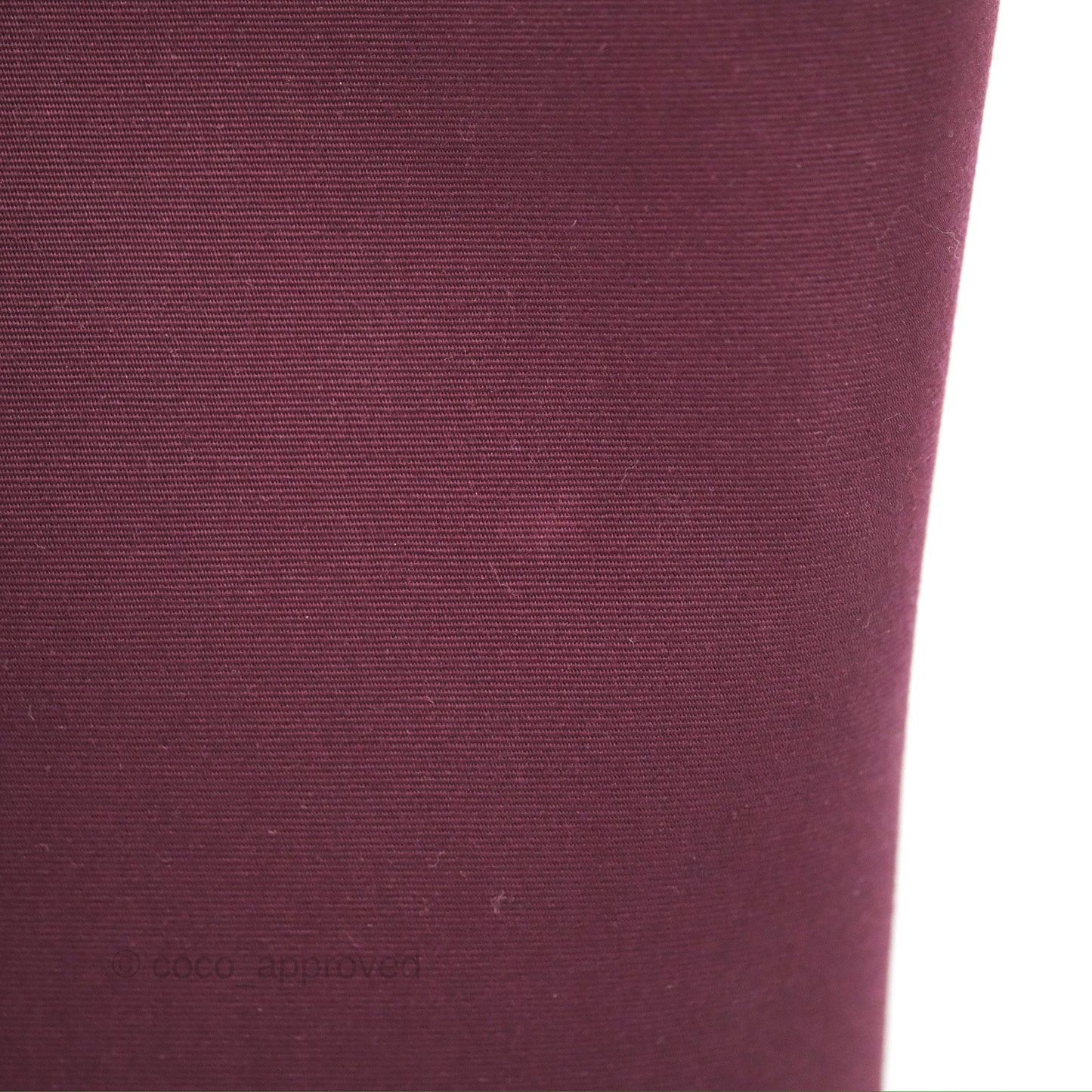 Hermès Cabag Elan Bag Purple Canvas