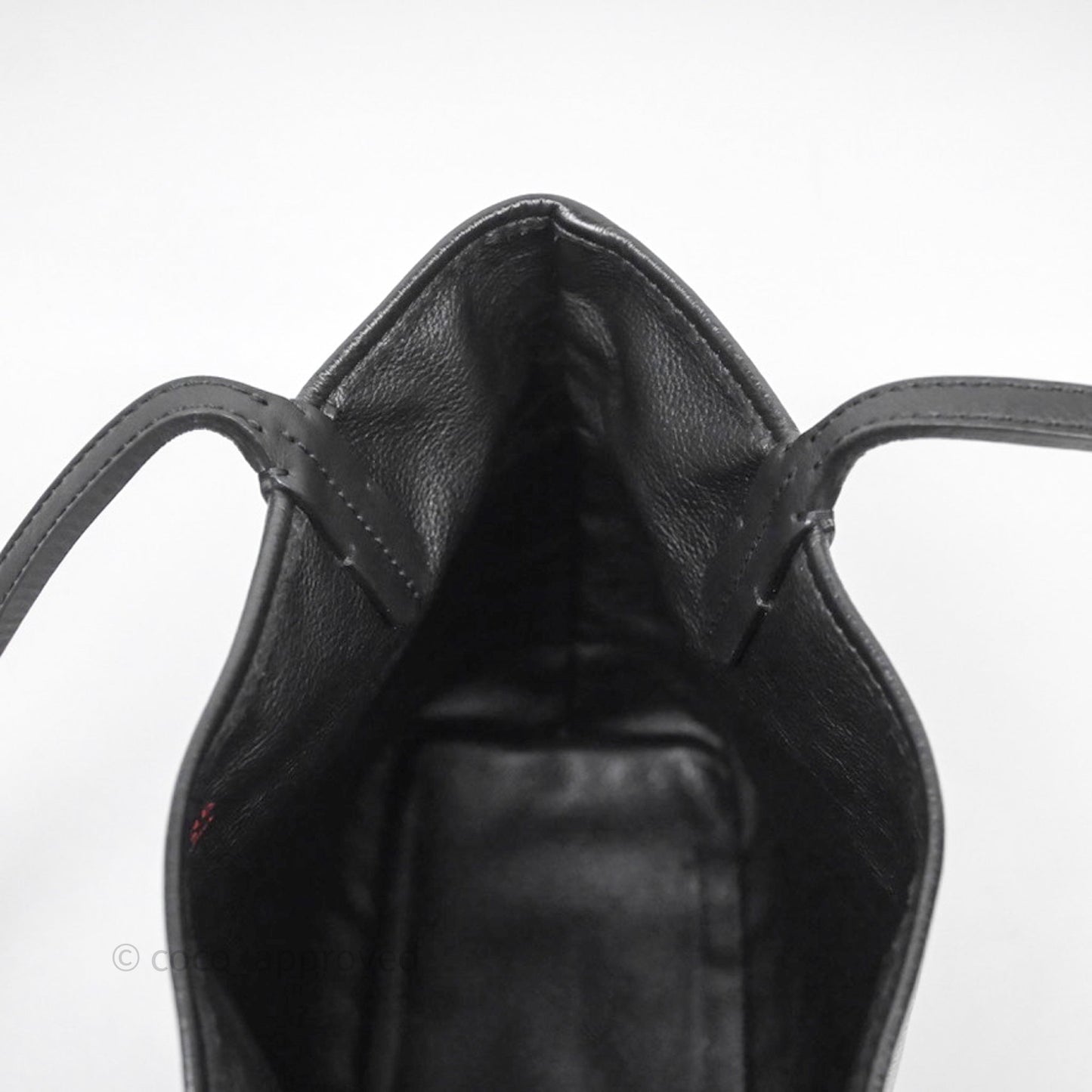 Goyard Anjou Mini Bag Goyardine Canvas Black