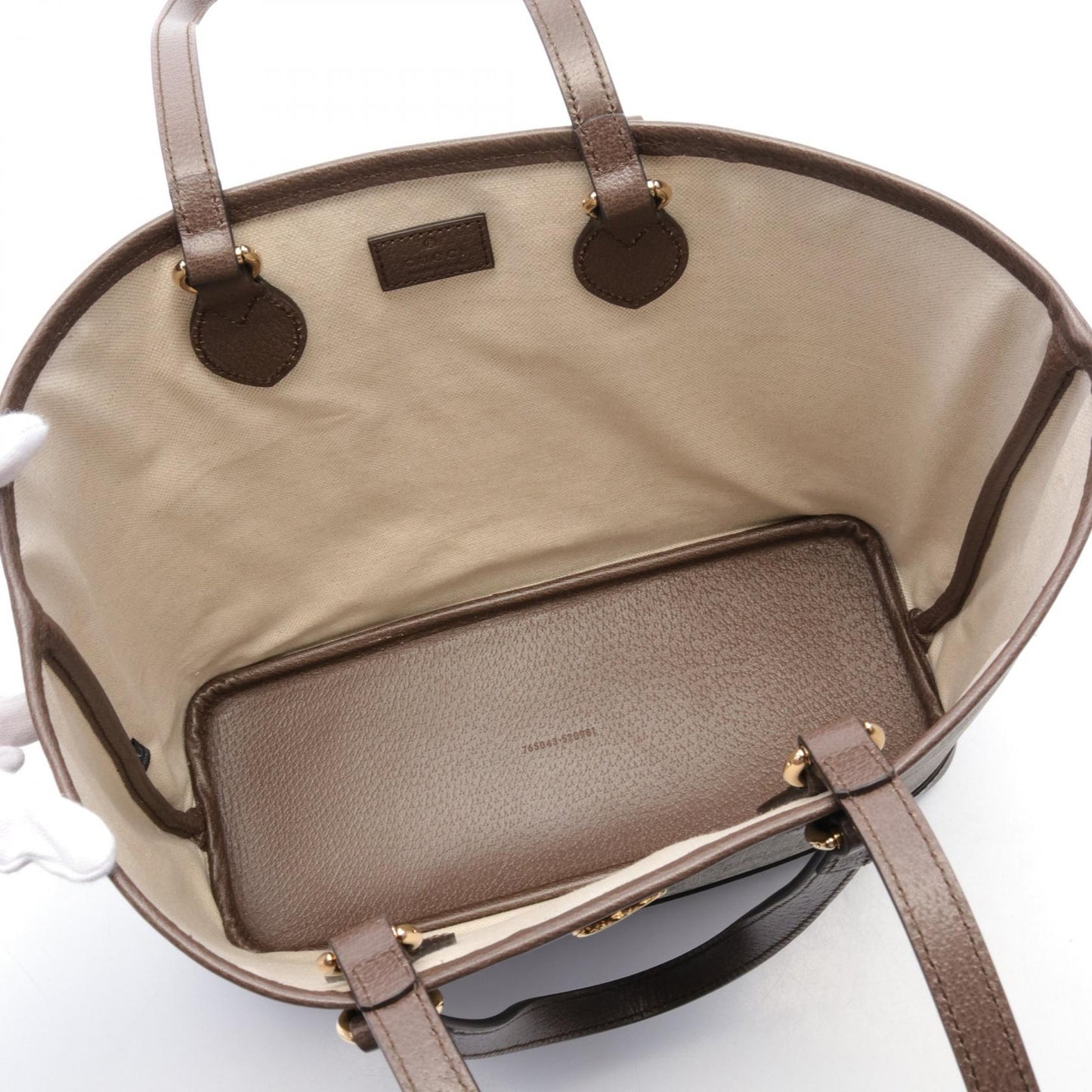 Luxury Gucci Trending 2025 Ophidia Small GG Supreme Handbag Tote bag PVC Coated Canvas Leather Beige Brown