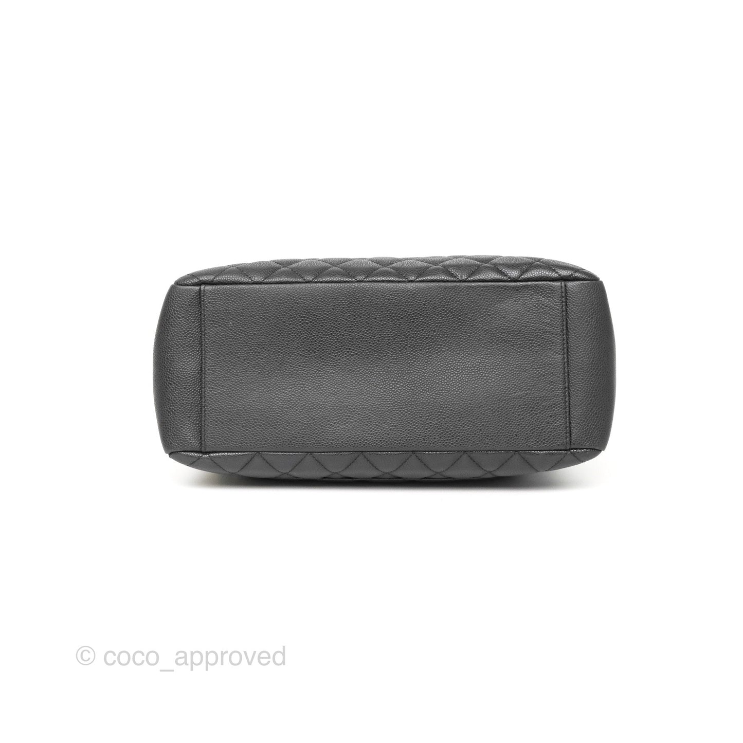 Chanel GST Black Caviar Silver Hardware