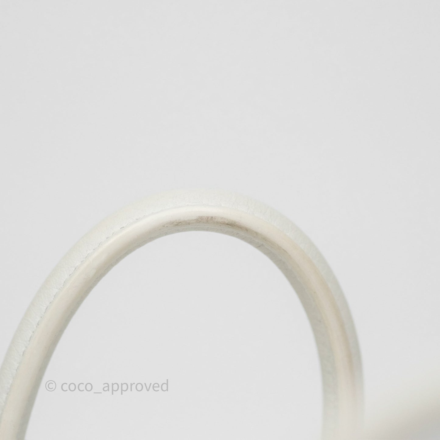 Hermès Mini Lindy 20 New White 0U Clemence Gold Hardware