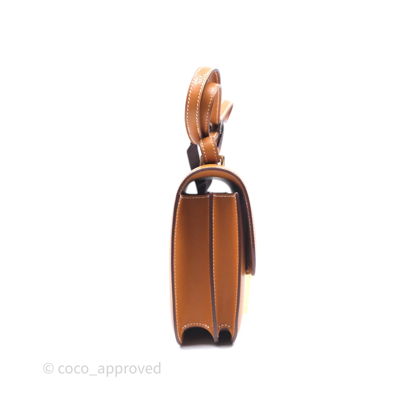 Hermès Constance Mini 18cm Naturel-Sablé 21 Butler Gold Hardware