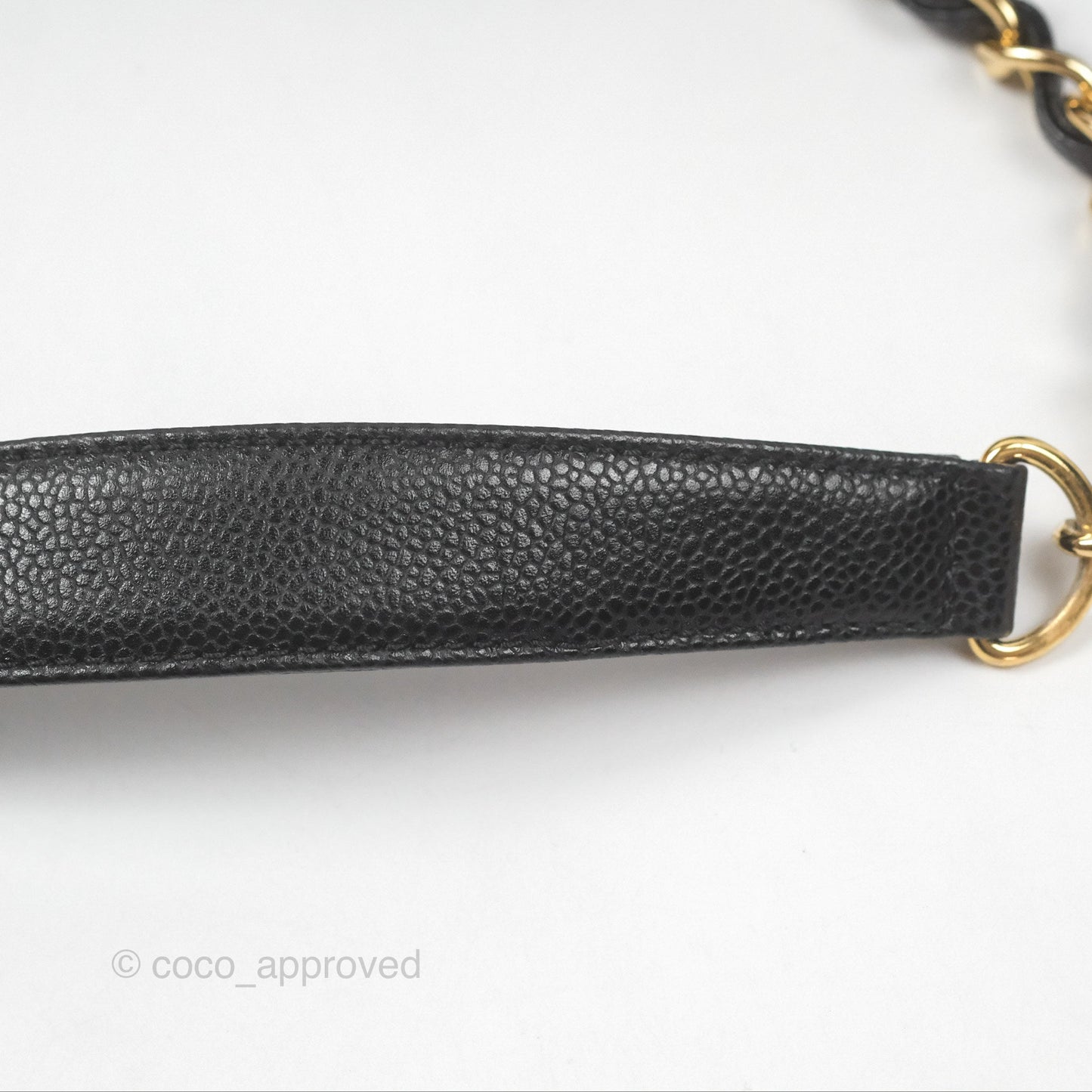 Chanel GST Black Caviar Gold Hardware