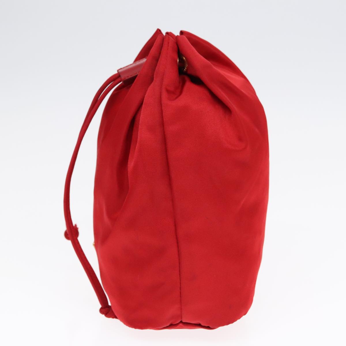 Luxury Prada Pouch Nylon Red  93502