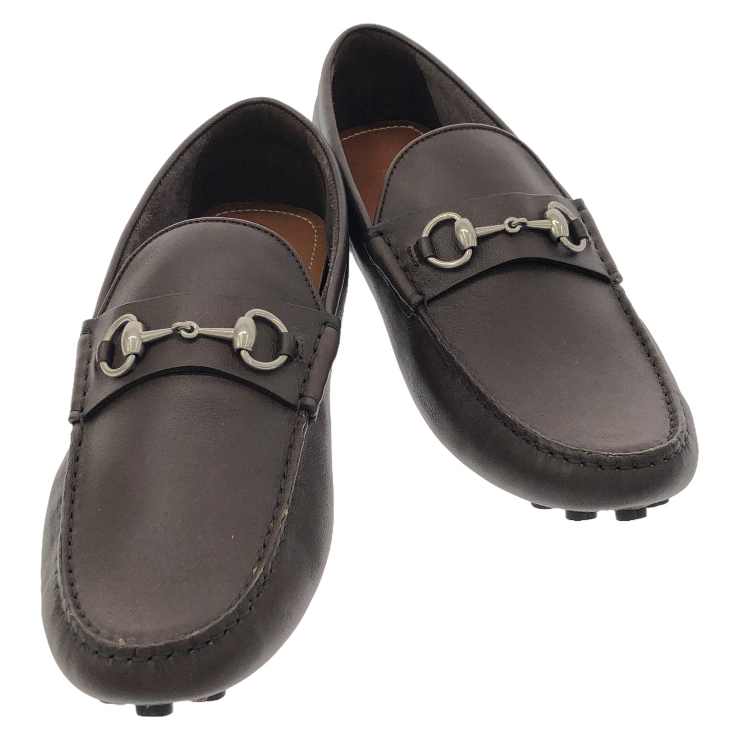 Luxury Gucci Trending 2025 Driving shoes Loafers Leather Brown