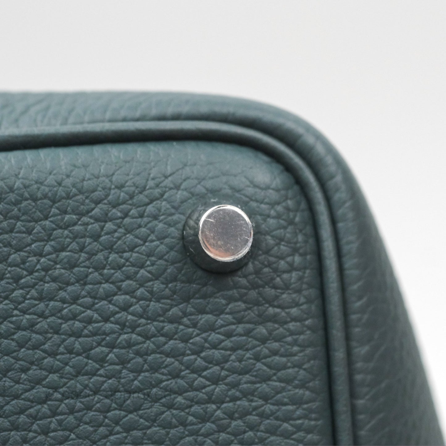 Hermès Picotin Lock 18 Vert Rousses Clemence Palladium Hardware