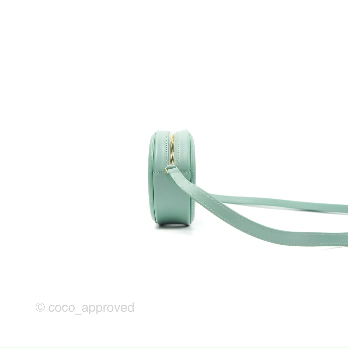 Celine Oval Bag Cuir Triomphe Ice Mint Calfskin