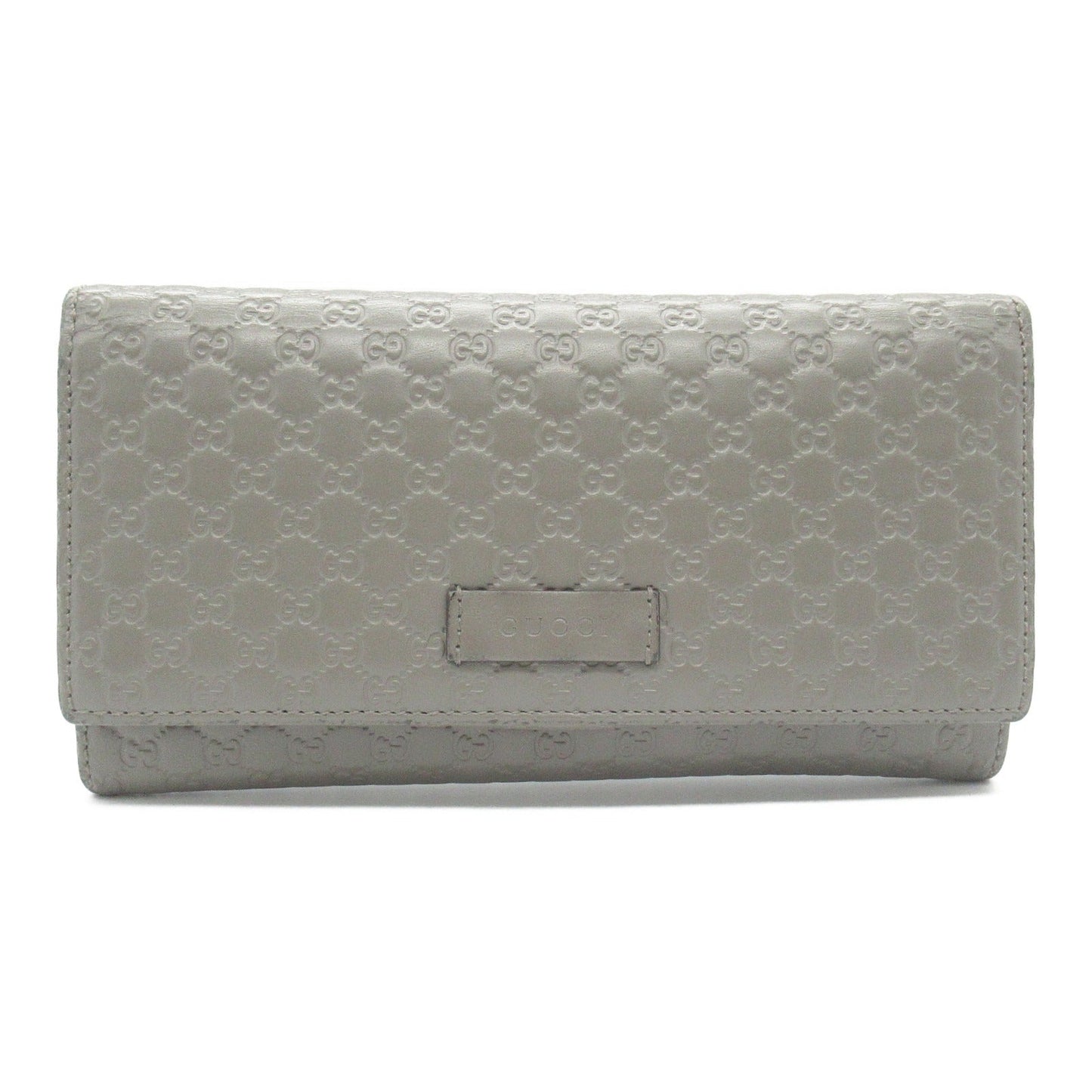 Luxury Gucci Trending 2025 Micro GG Luxury Gucci Trending 2025ssima Zip Long Wallet Bi-fold Long Wallet Leather Gray
