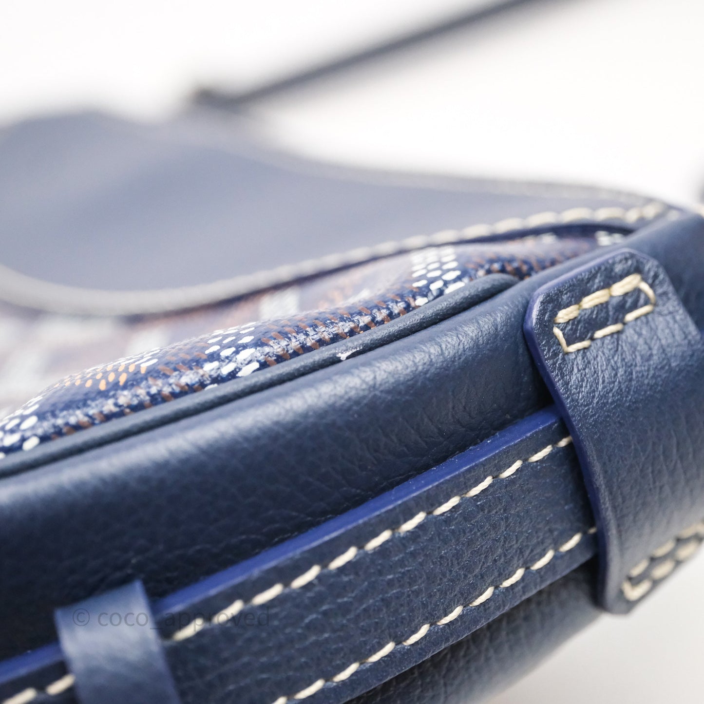 Goyard Hirondelle Bag Navy Blue