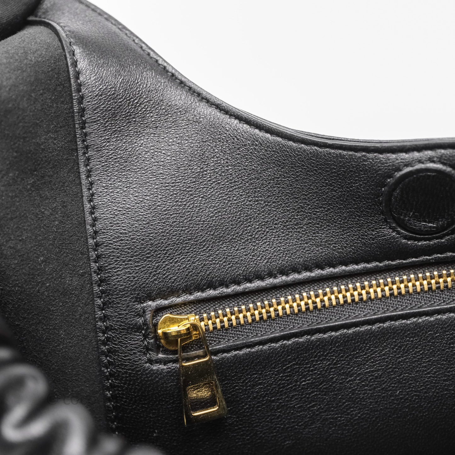 Loewe Small Squeeze Bag in Mellow Nappa Lambskin Black