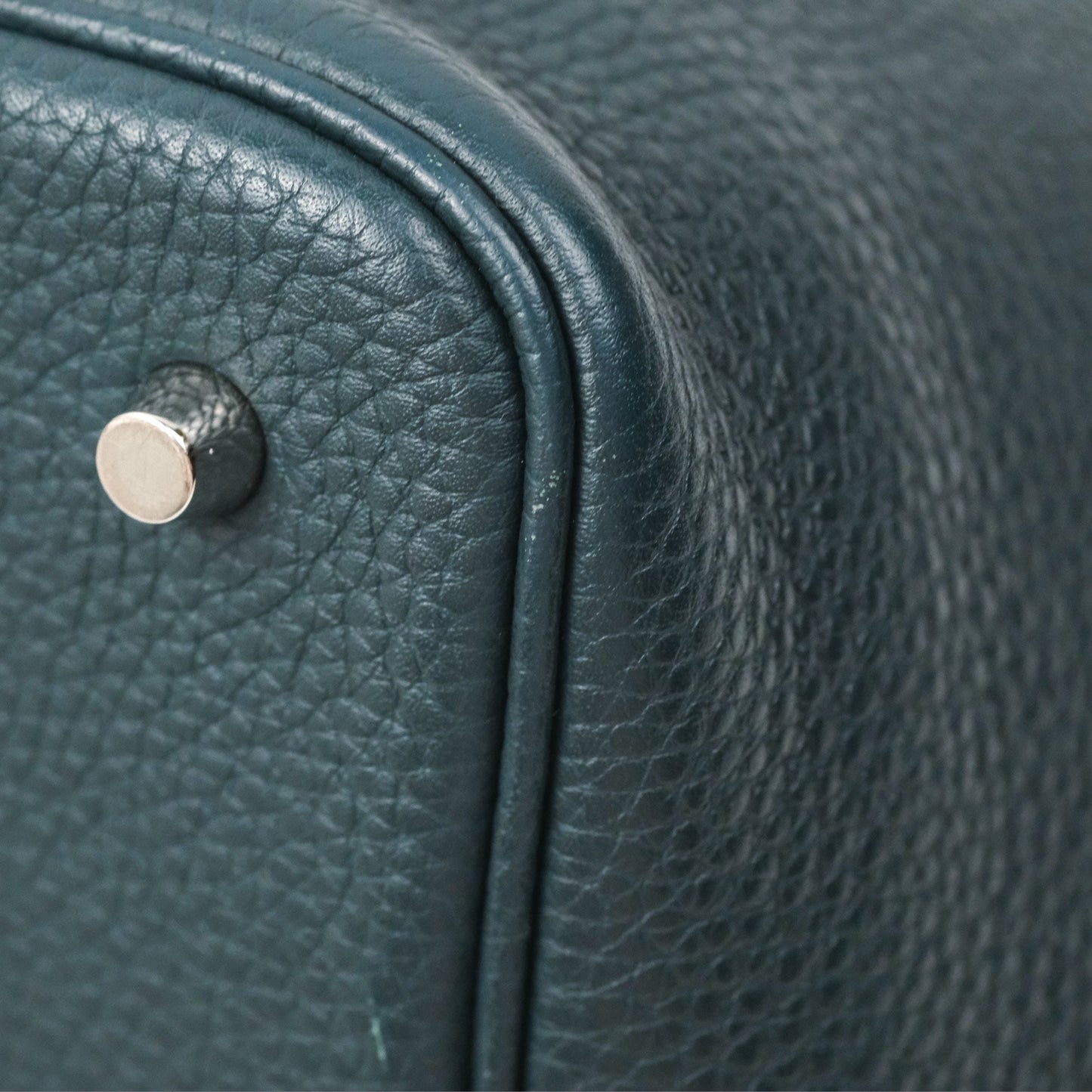 Hermès Picotin Lock 22 Vert Cypress 6O Clemence Palladium Hardware