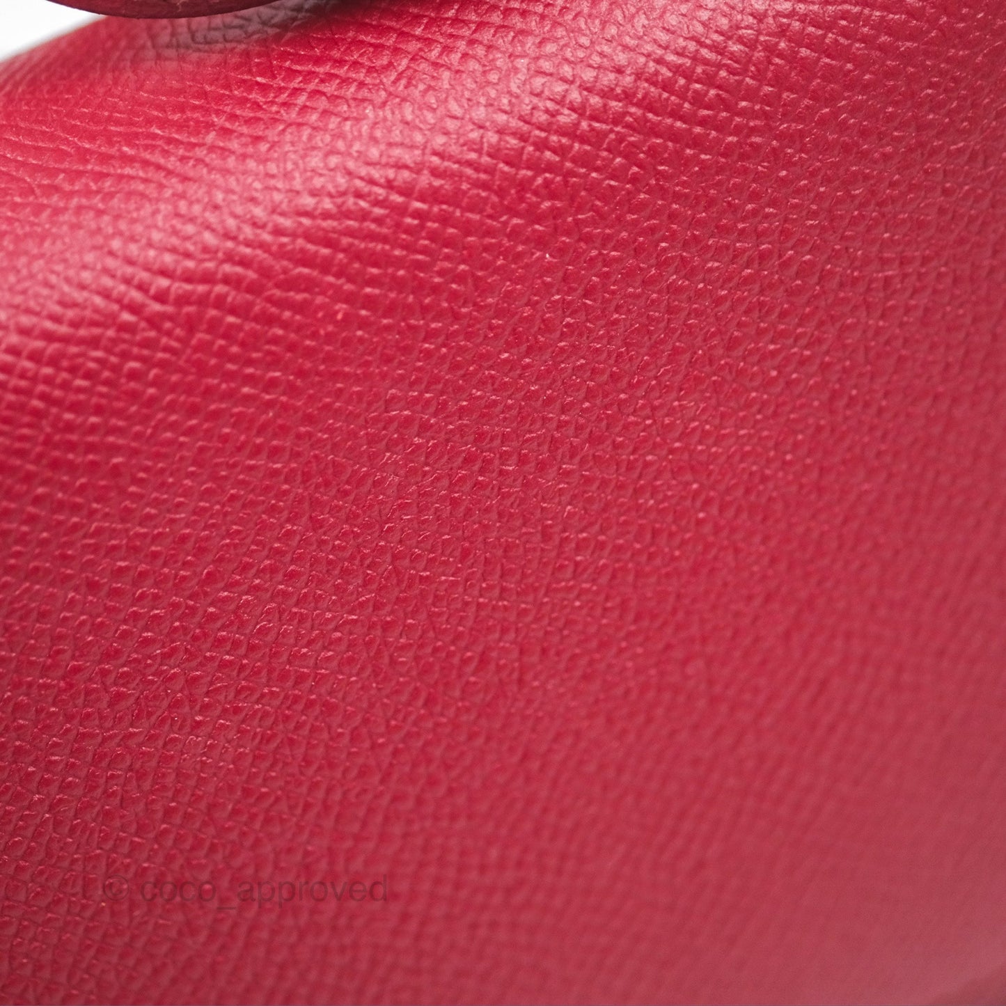 Hermès Constance Mini 18cm Rouge Grenat K1 Epsom Gold Hardware