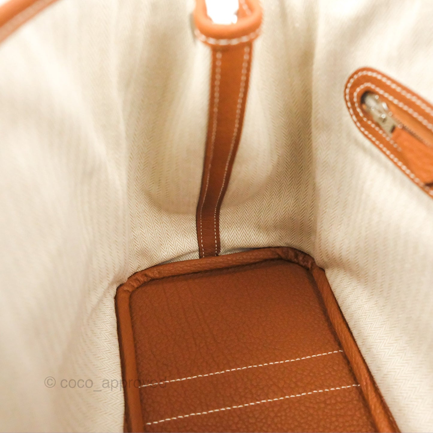Hermès Garden Party 30 Gold Negonda