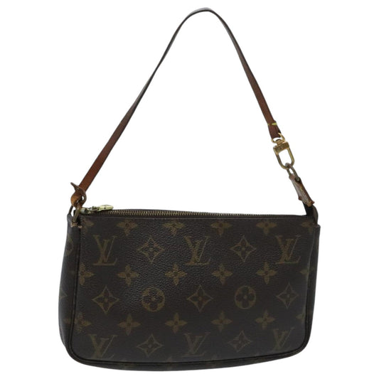 LOUIS VUITTON Monogram Pochette Accessoires Pouch M51980 LV 93655