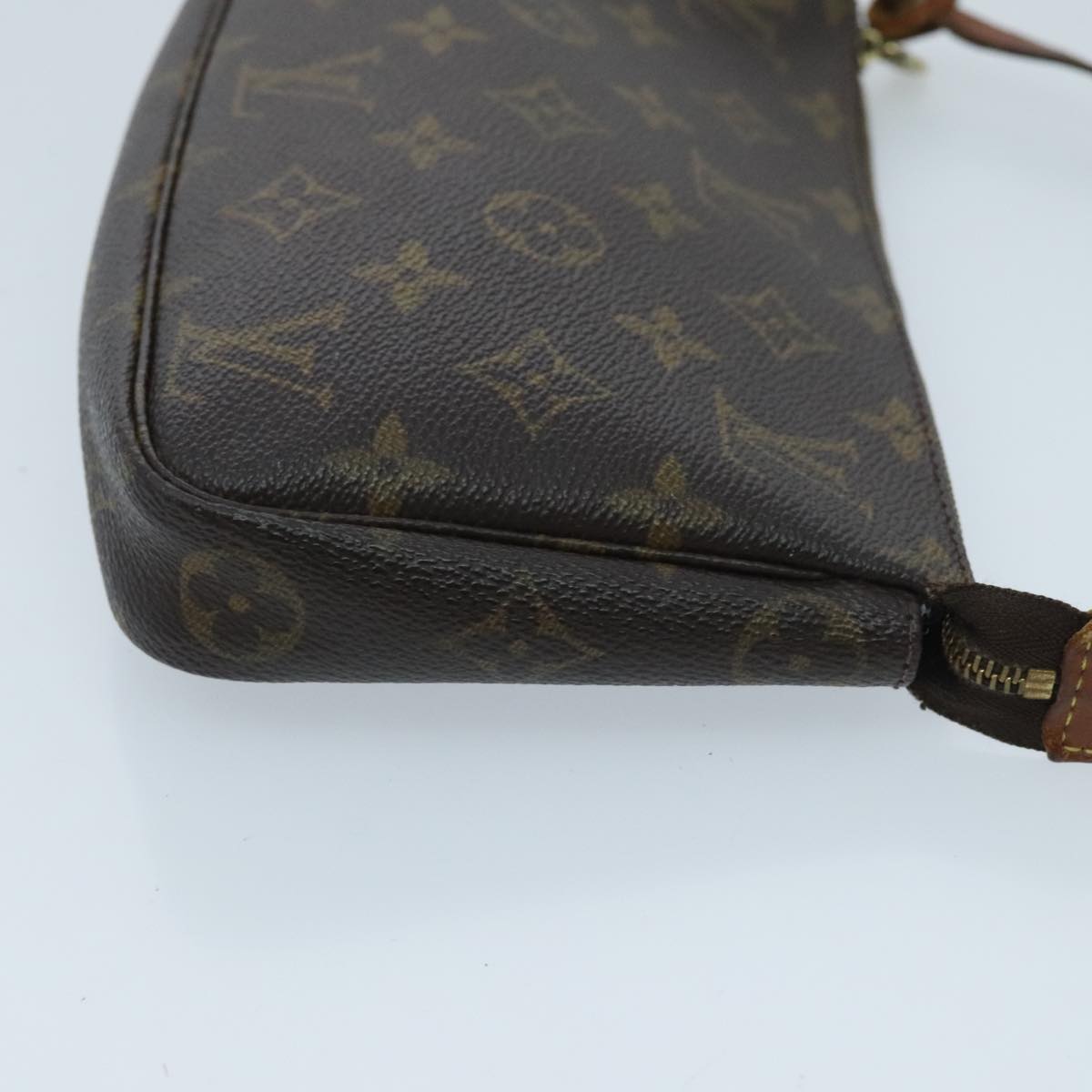 LOUIS VUITTON Monogram Pochette Accessoires Pouch M51980 LV 93655