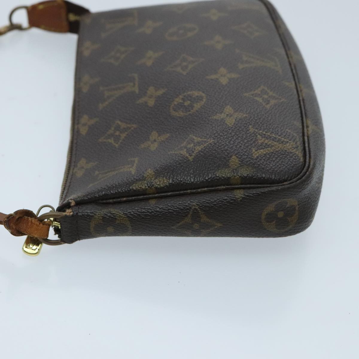 LOUIS VUITTON Monogram Pochette Accessoires Pouch M51980 LV 93655