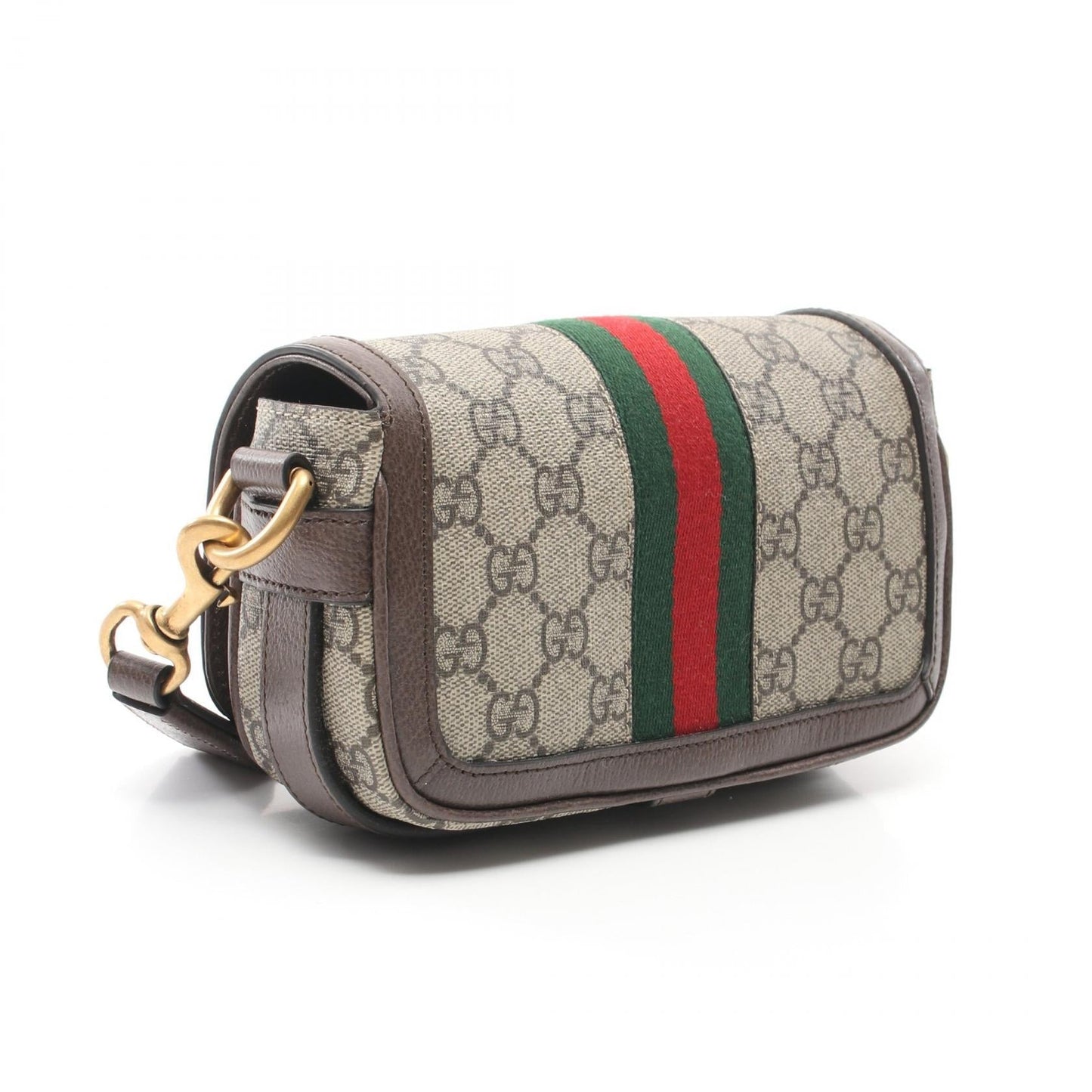 Luxury Gucci Trending 2025 Offdia GG Supreme Super mini Shoulder bag PVC Coated Canvas Leather Beige Brown Multicolor