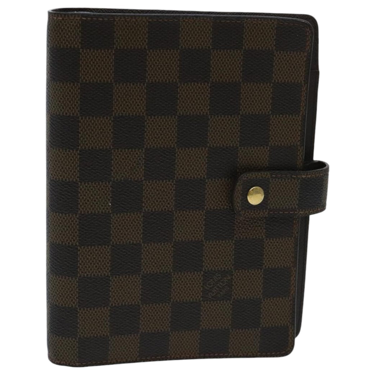 LOUIS VUITTON Damier Ebene Agenda MM Day Planner Cover R20240 LV 93675