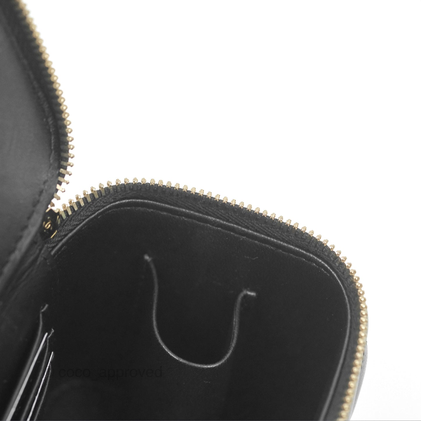 Chanel All Slide Vanity with Adjustable Chain Black Lambskin Aged Gold Hardware