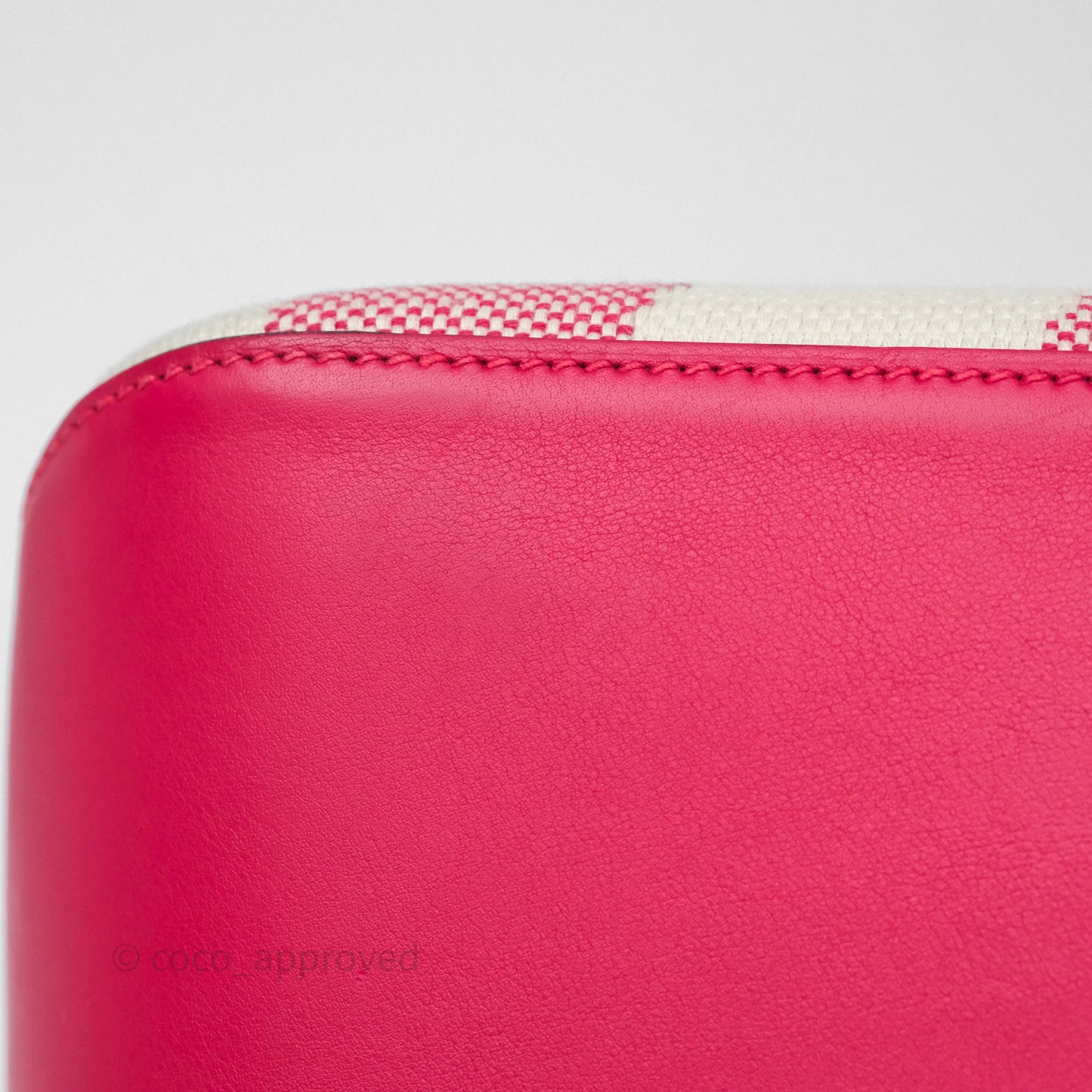 Hermès Cabas H en Biais 40 Bag Ecru / Framboise