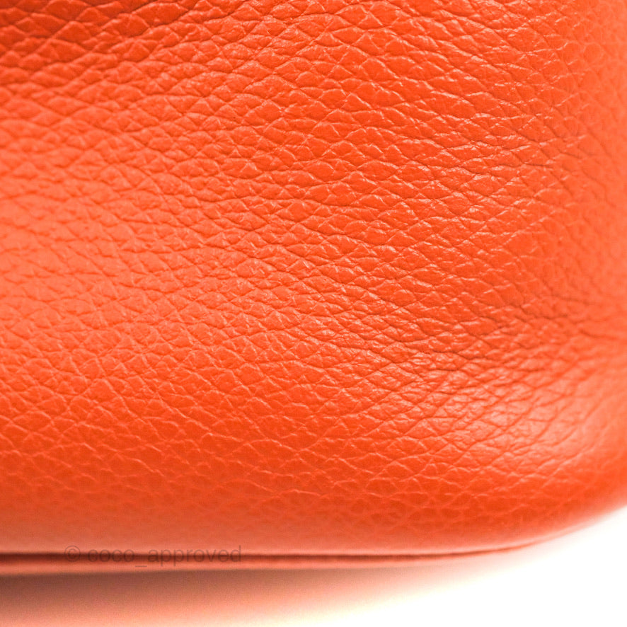 Hermes Mini Bolide 1923 Bag Terre Battue/Anemone Evecolor Gold Hardware