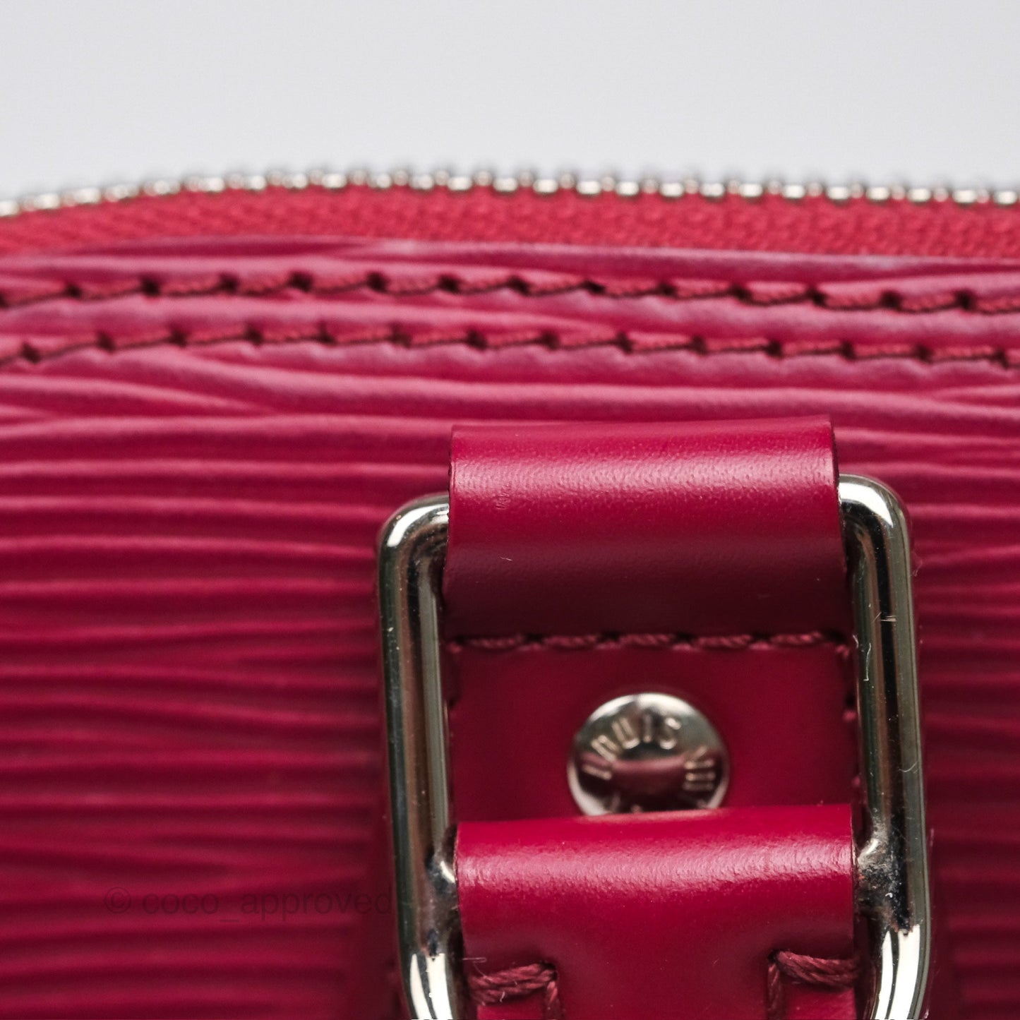 Louis Vuitton Alma PM Fuchsia Epi