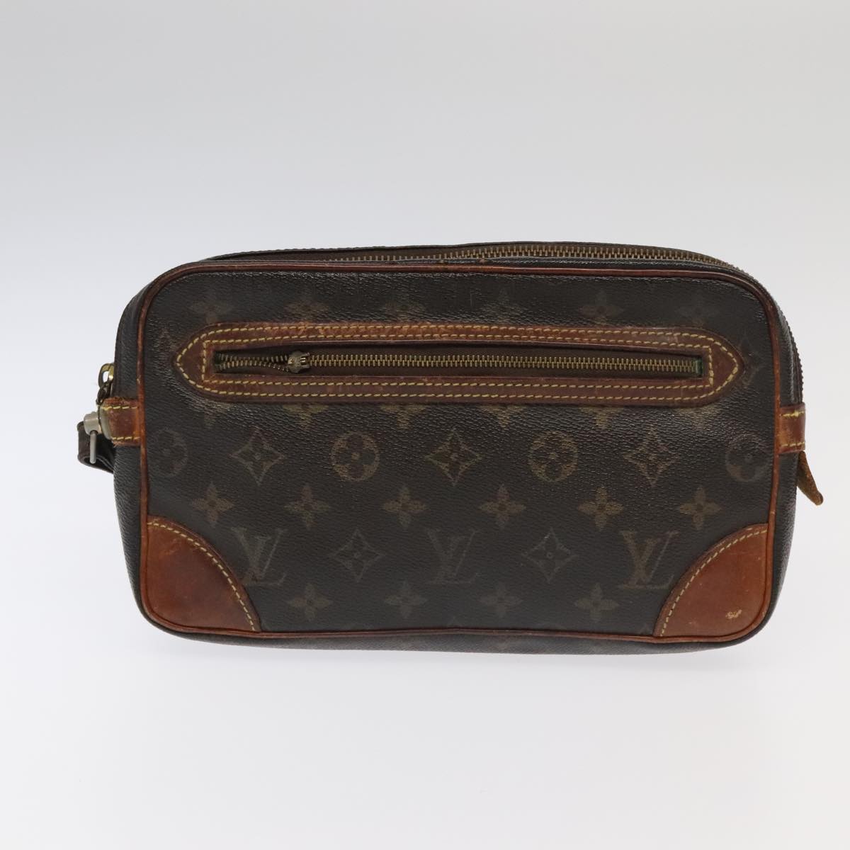 LOUIS VUITTON Monogram Clutch Bag 3Set LV 93721