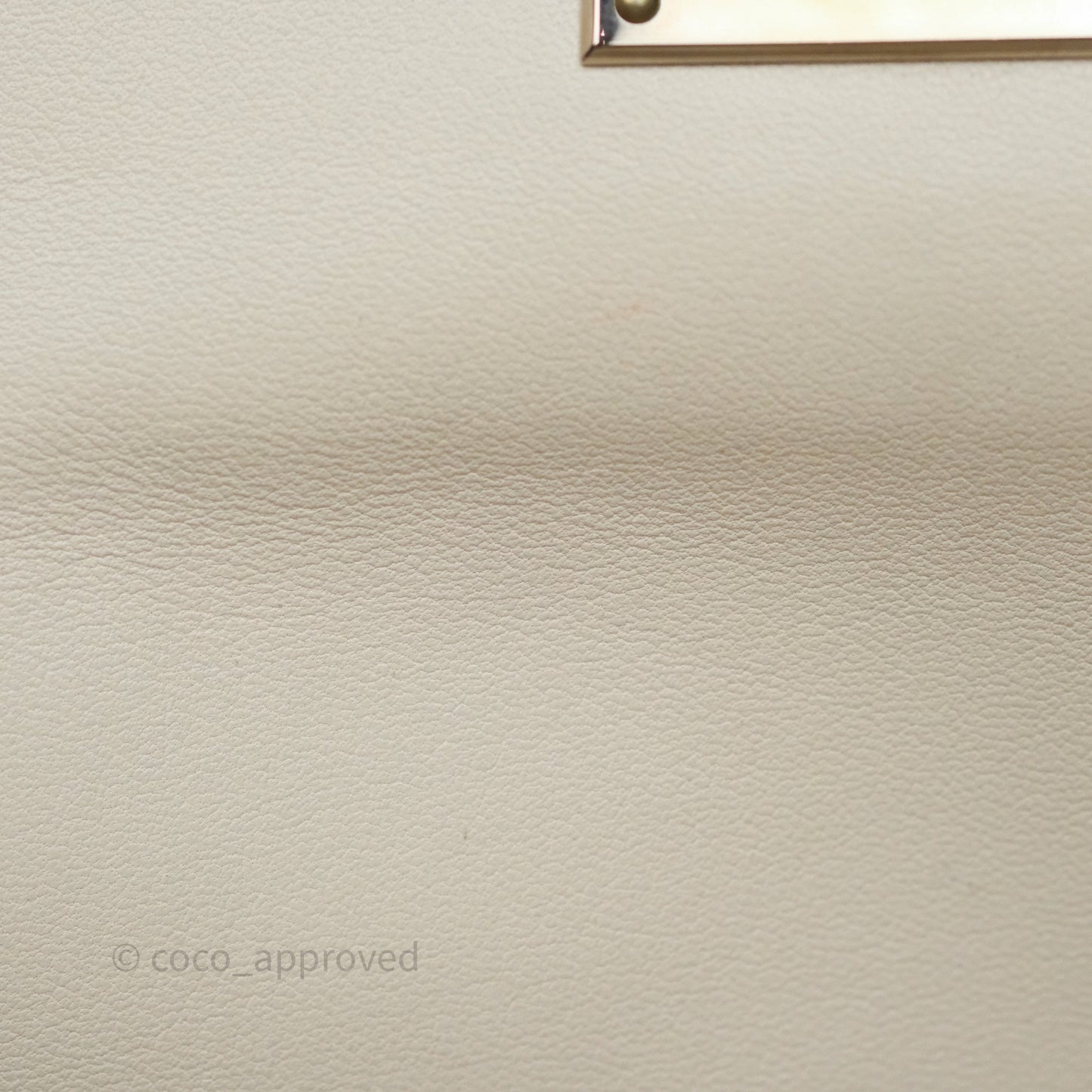 Hermès ToolBox 26 Craie 10 Togo/ Swift Palladium Hardware
