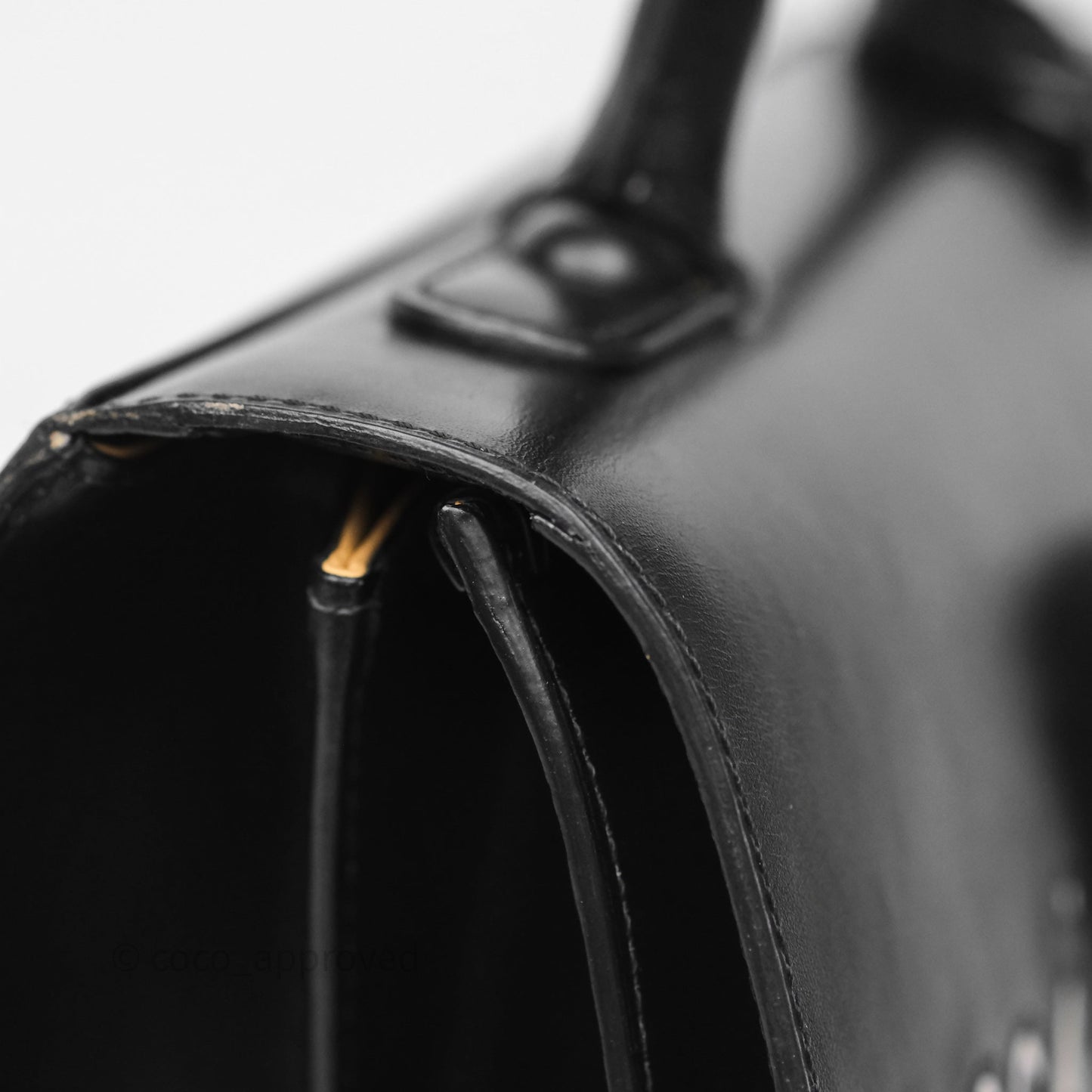 Delvaux Brillant L'Humour MM Black Calfskin