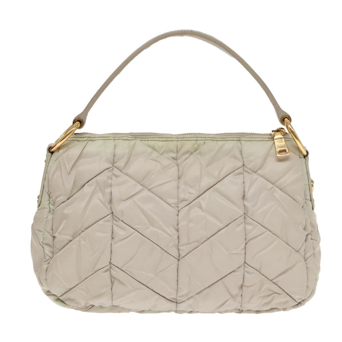 Luxury Prada Hand Bag Nylon Beige  93871