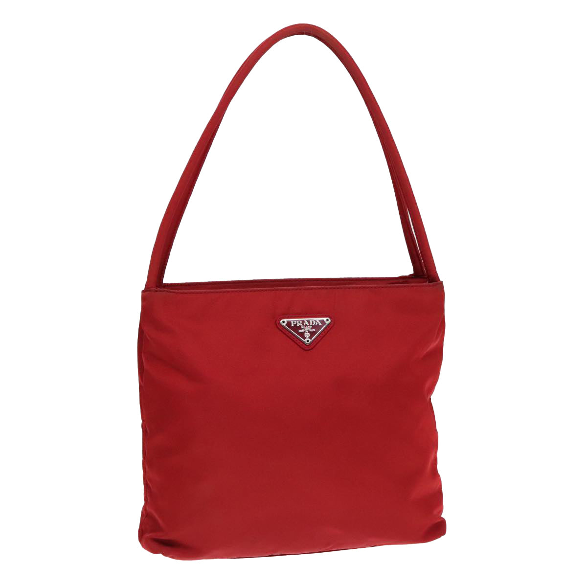 Luxury Prada Tote Bag Nylon Red  93876