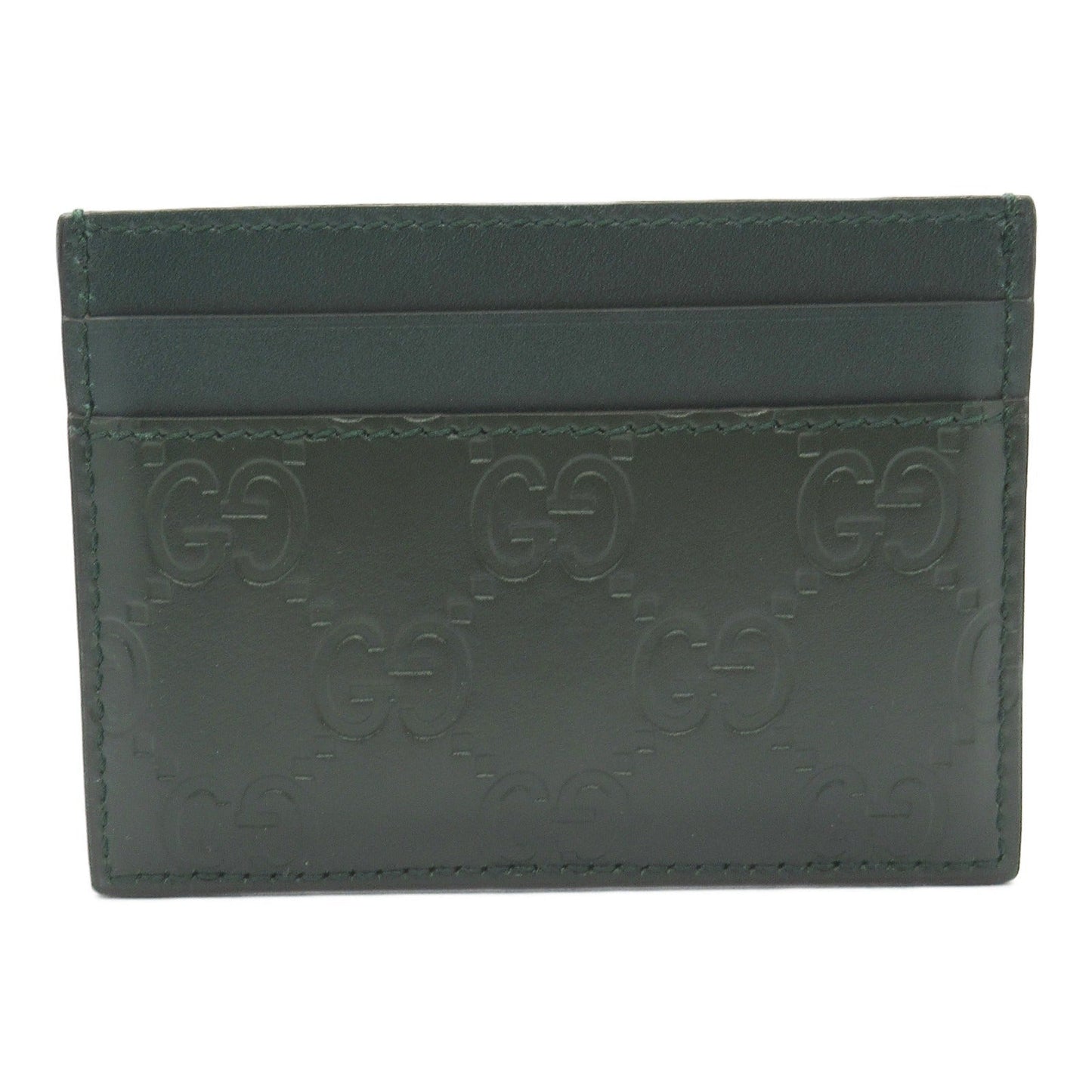 Luxury Gucci Trending 2025 Luxury Gucci Trending 2025 sima Card case Card case Leather Green Dark green