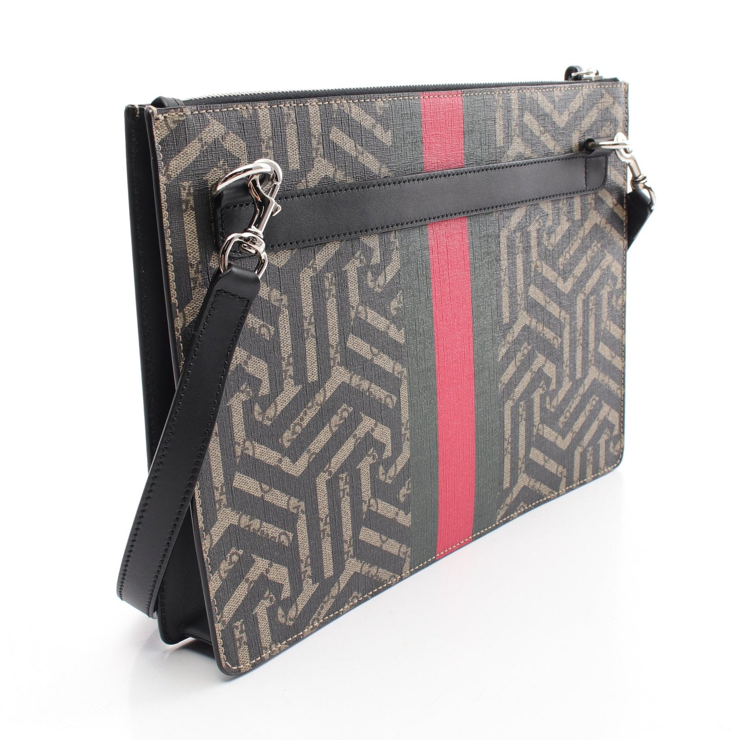Luxury Gucci Trending 2025 GG Kaleido Sherry line Bee Shoulder bag PVC Leather Beige Multicolor 2WAY