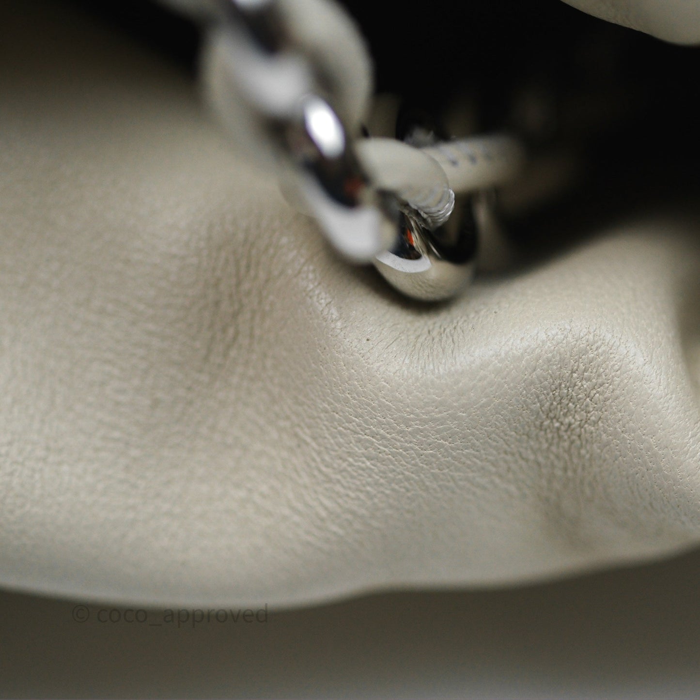 Loewe Medium Flamenco Purse in Mellow Nappa Lambskin Sea Salt