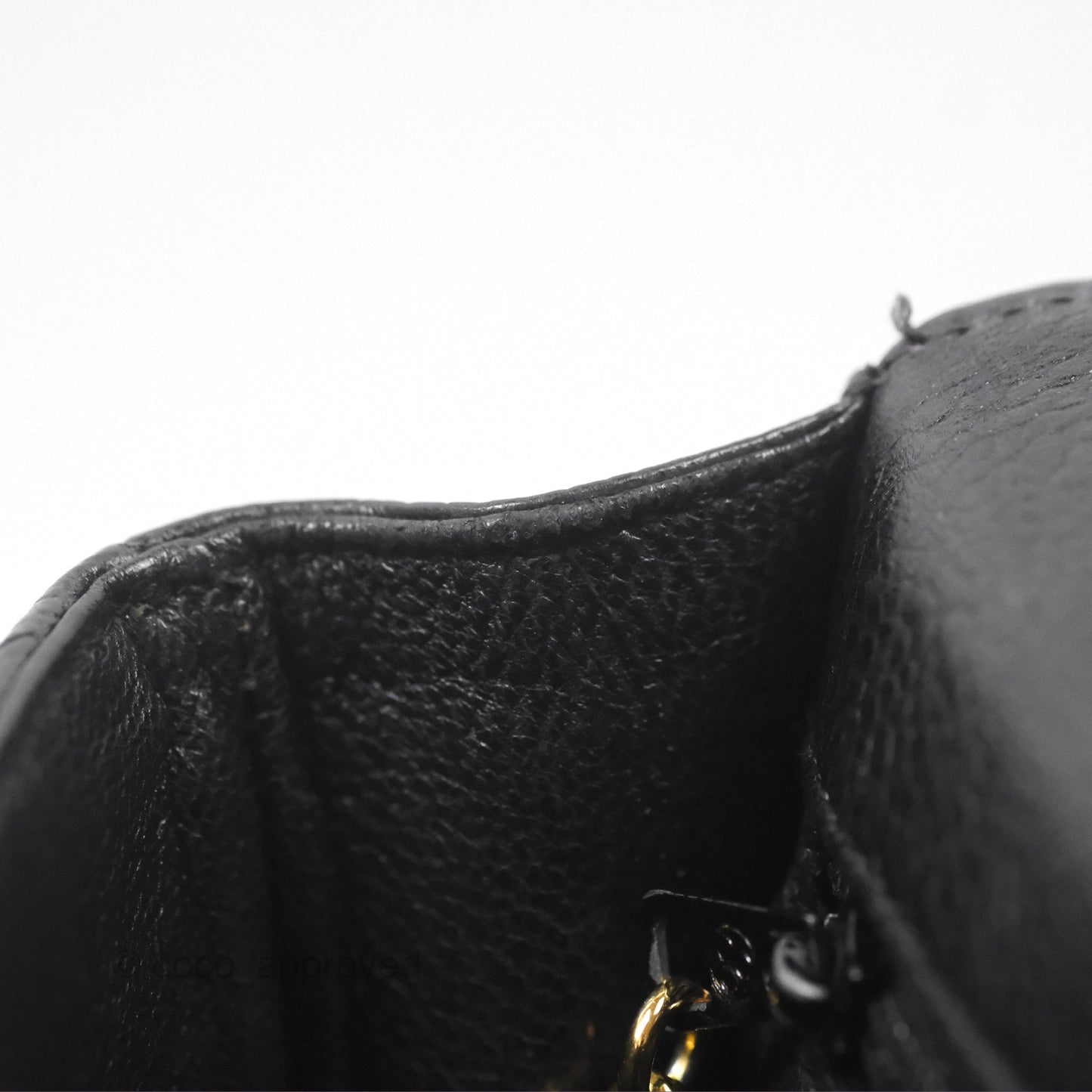 Chanel Vintage Belt Bag Black Caviar 24K Gold Hardware