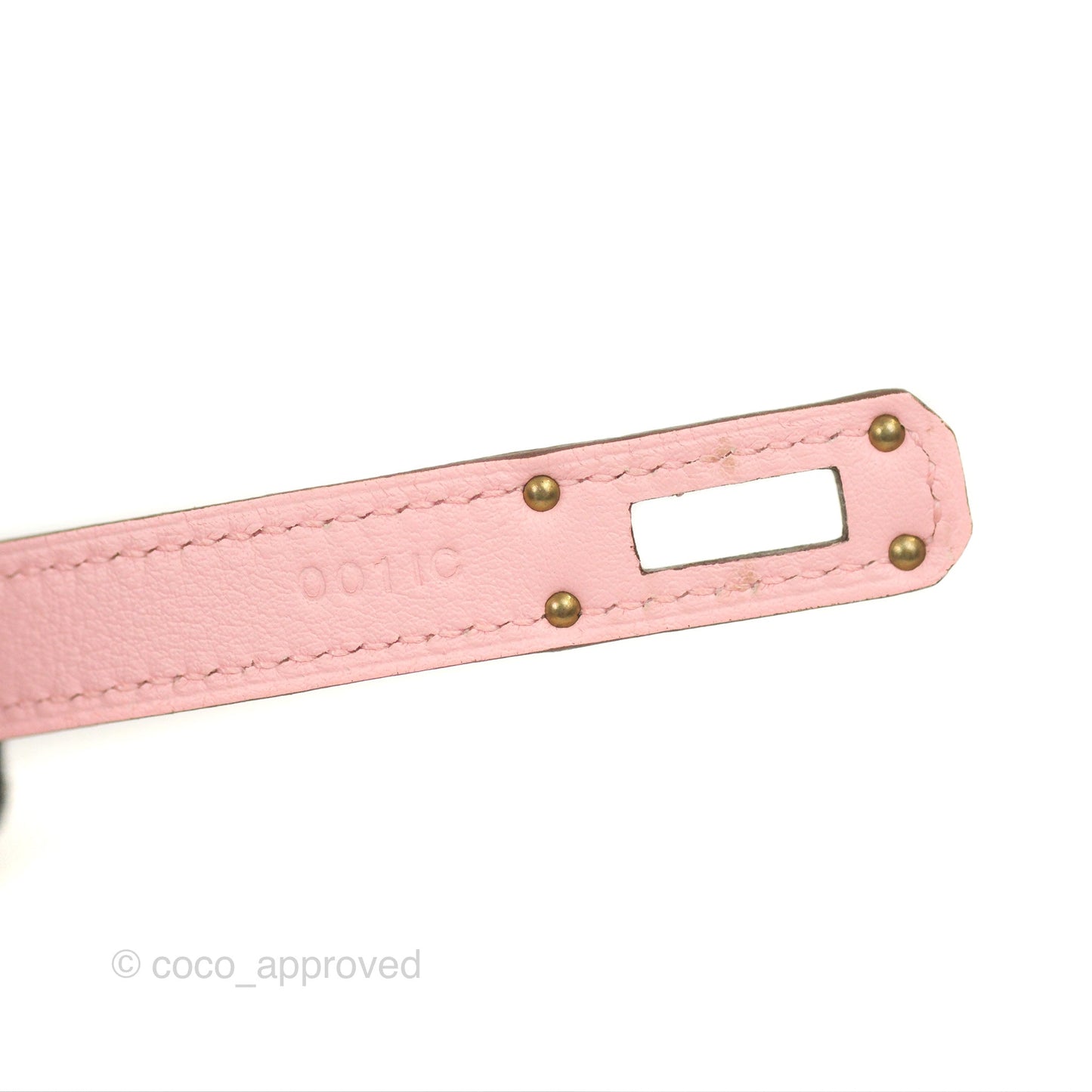 Hermès Ghillies Kelly Wallet Rose Sakura Swift Palladium Hardware