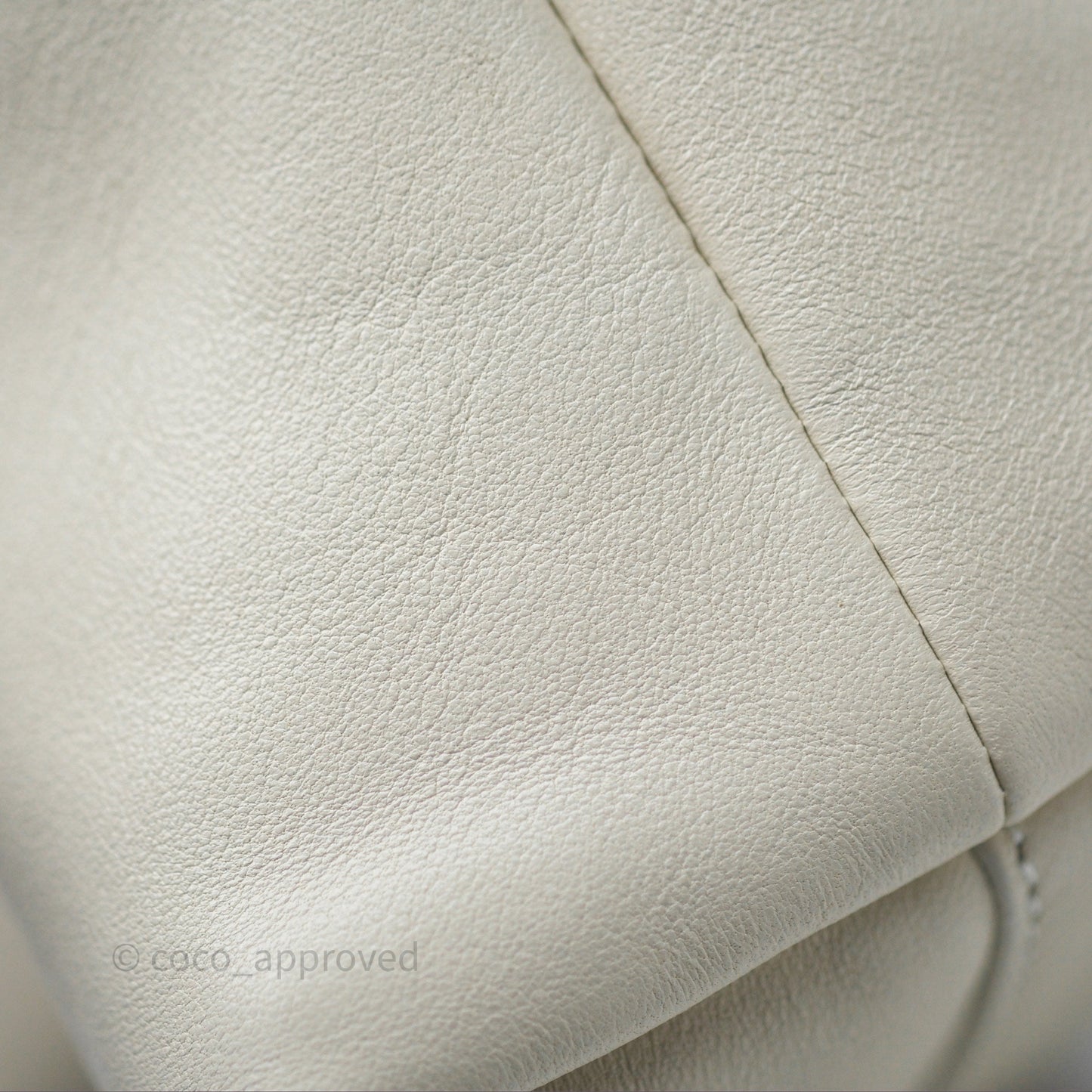 Loewe Medium Flamenco Purse in Mellow Nappa Lambskin Sea Salt