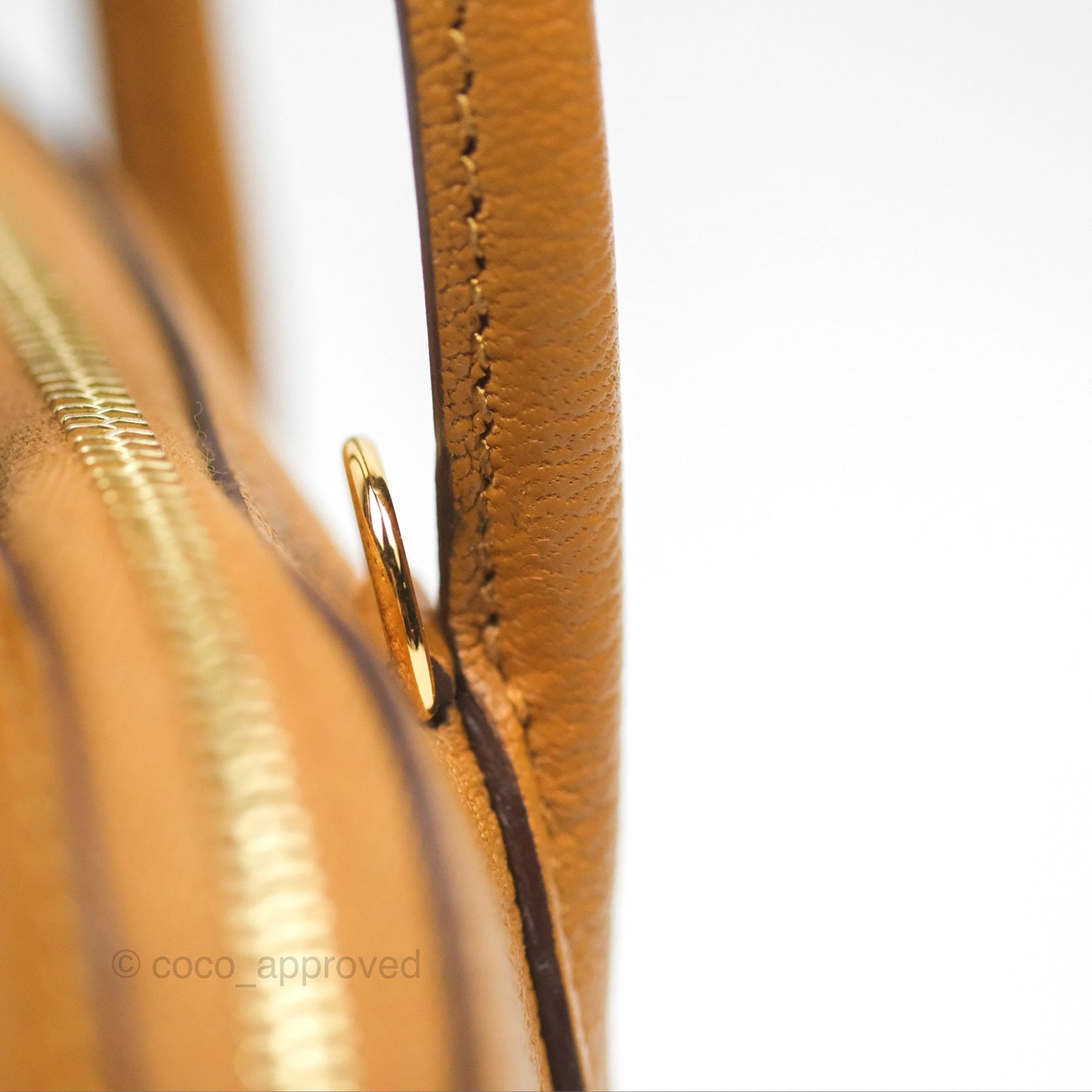 Hermès Bolide Mini 1923 Caramel Chevre Mysore Strap Ficelle/Black Gold Hardware