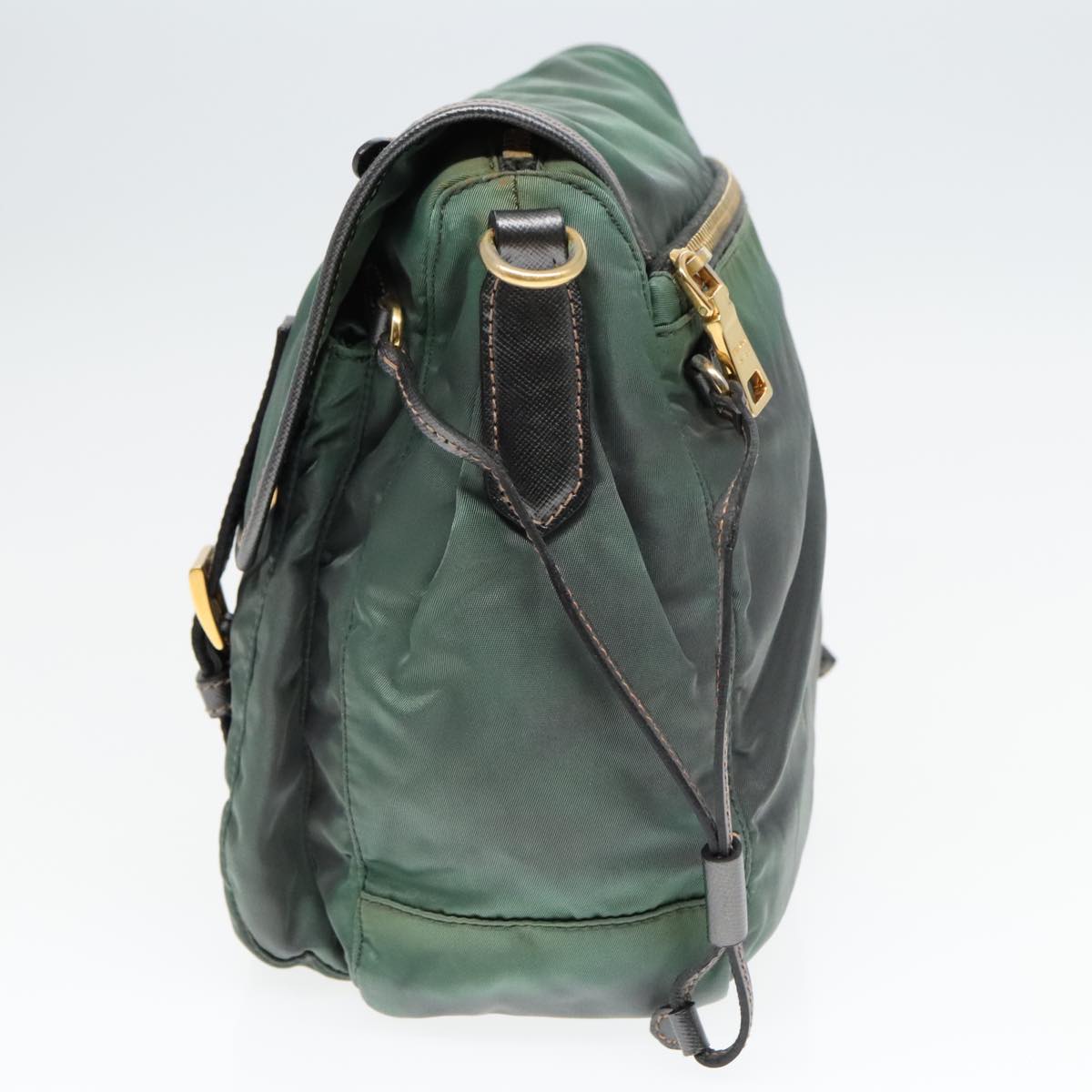 Luxury Prada Shoulder Bag Nylon Green  93999