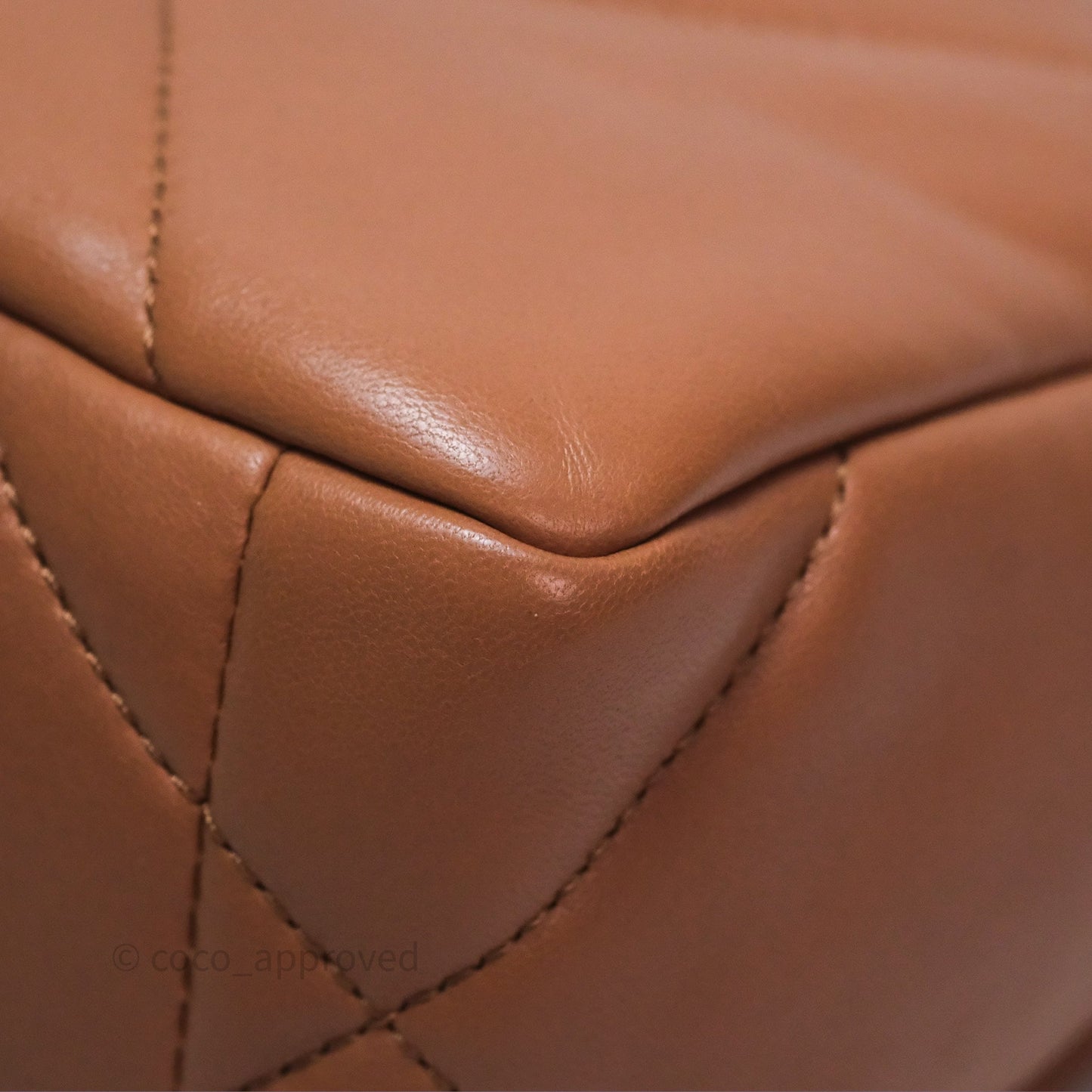 Chanel 19 Small Caramel Mixed Hardware