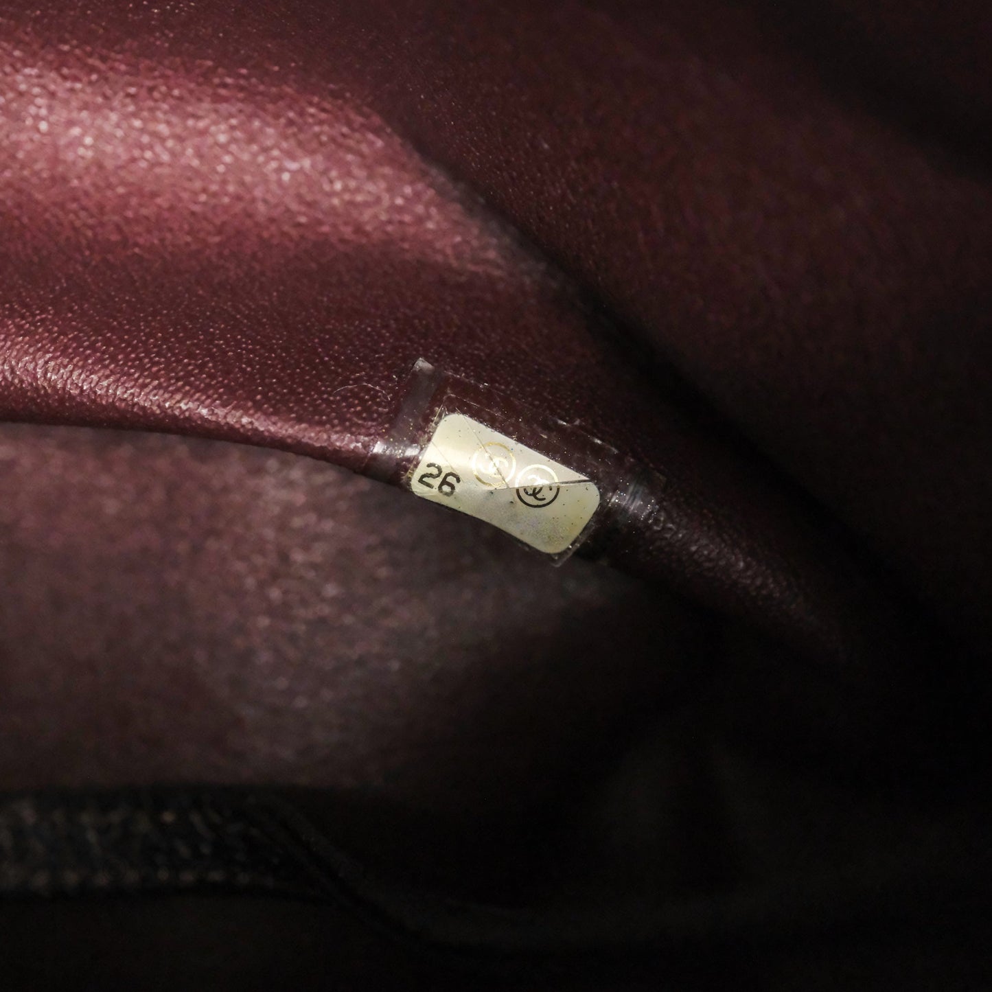 Chanel Quilted Filigree Backpack Purple Iridescent Burgundy Caviar Aged Gold Hardware
