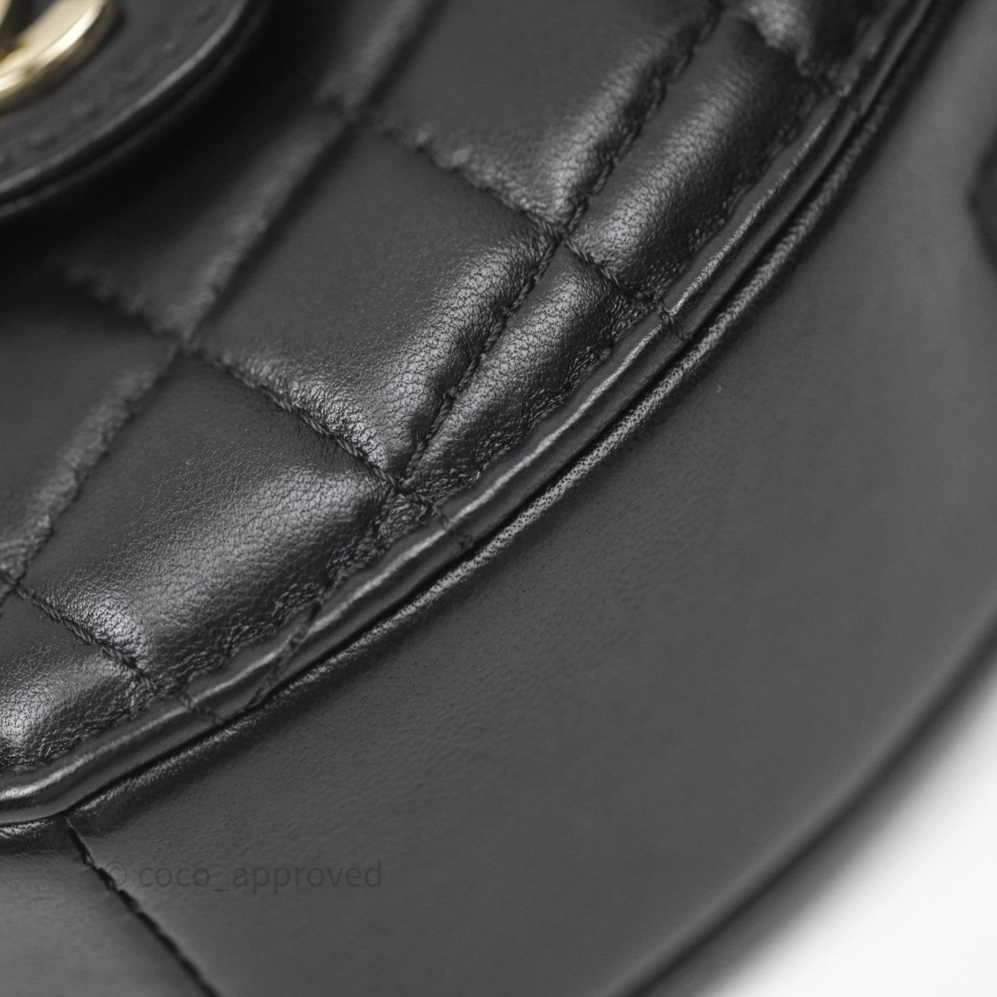 Chanel Large Heart Bag Black Lambskin Gold Hardware 22S