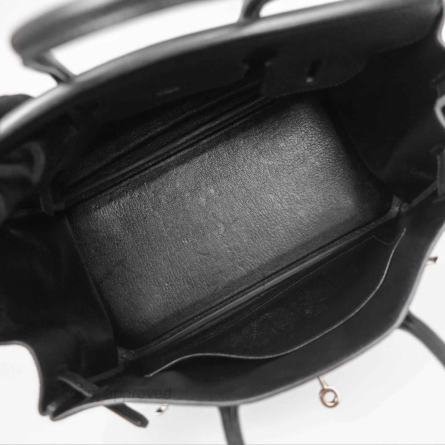 Hermès Birkin 30 Retourne Black Noir 89 Togo Palladium Hardware
