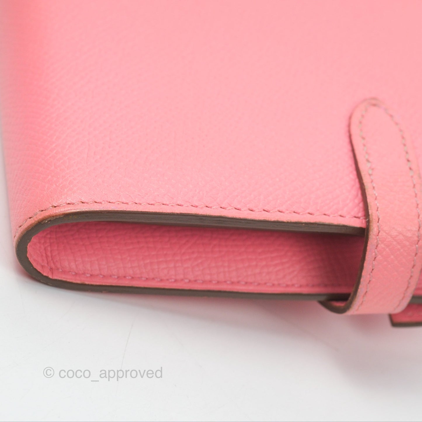 Hermès Kelly Wallet Rose Confetti Epsom Palladium Hardware