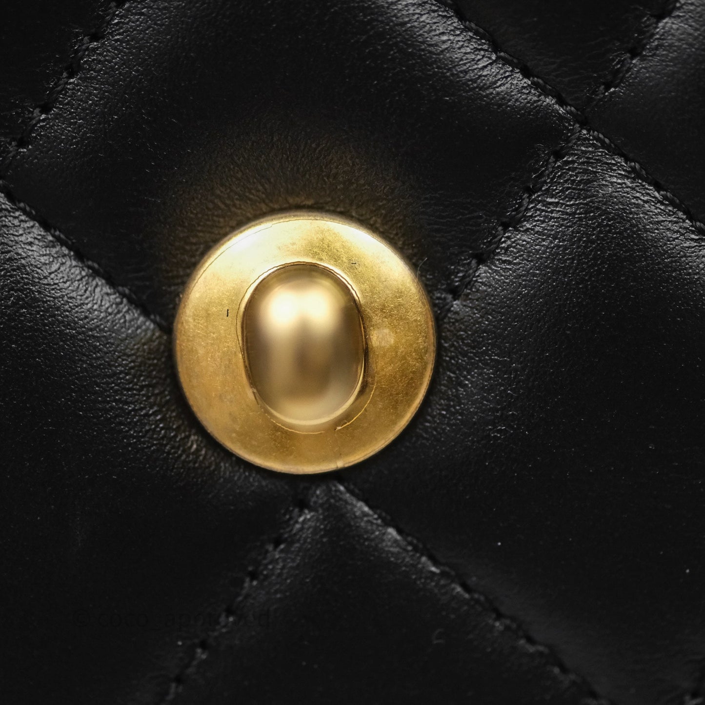 Chanel Quilted Mini Perfect Fit Adjustable Black Calfskin Gold Hardware