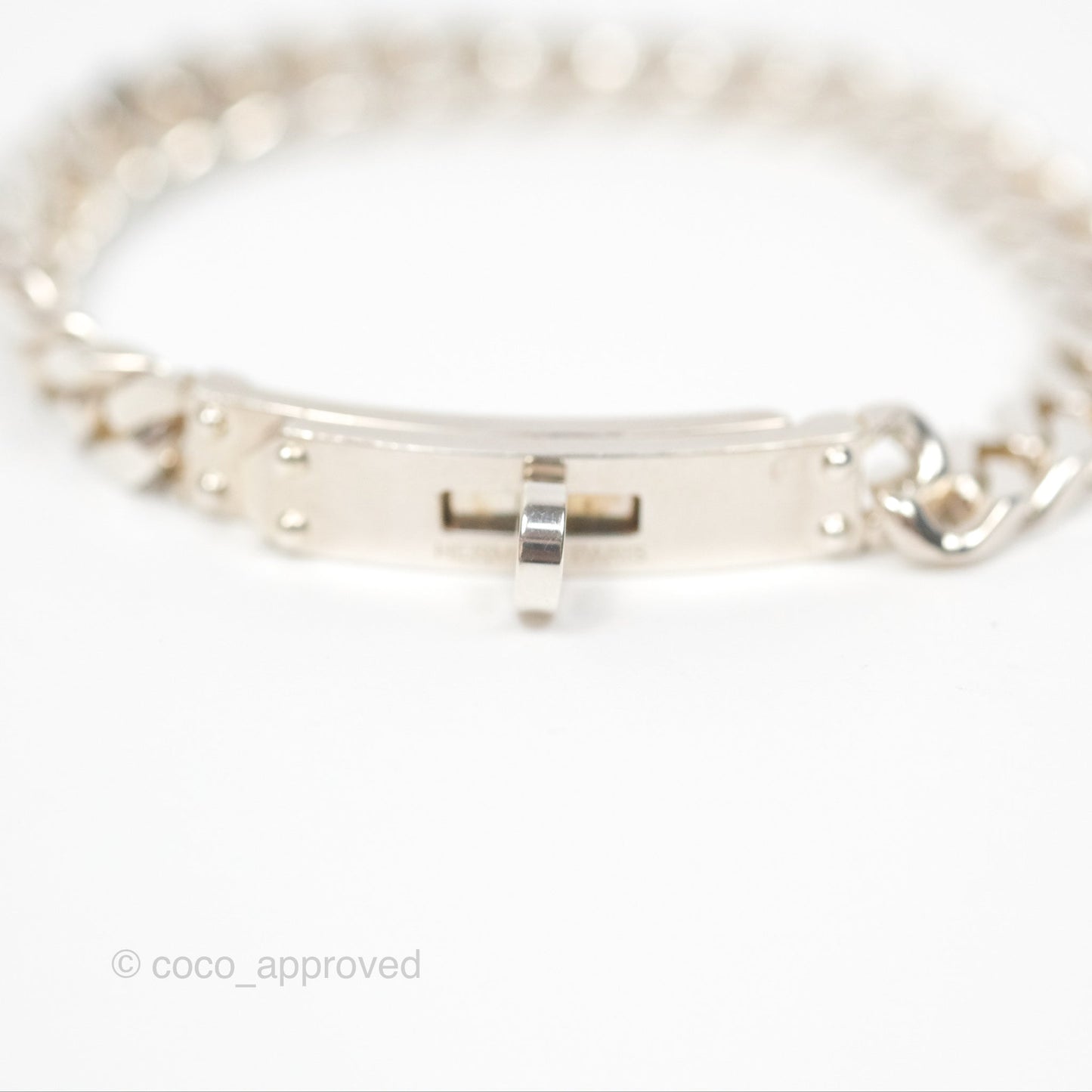 Hermès Bracelet Kelly Gourmette XS Sterling Silver