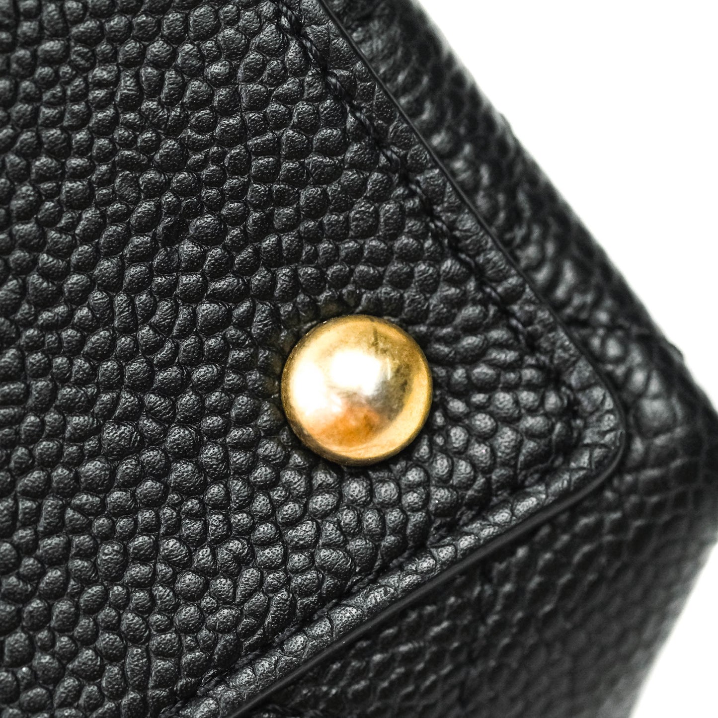 Chanel Chic Affinity Medium Grained Calfskin Black Aged Gold Hardware