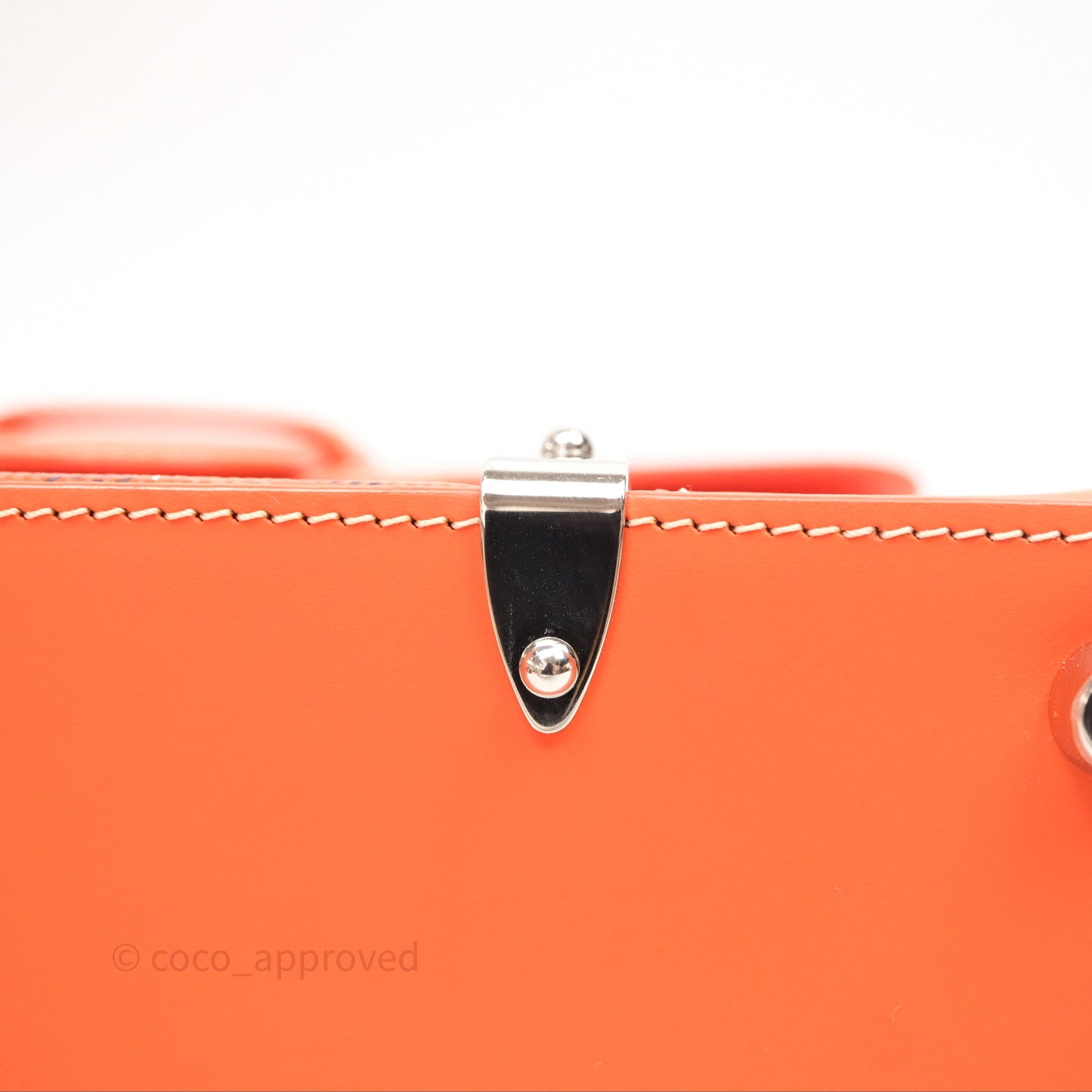 Goyard Saïgon Structuré Mini Bag Orange Goyardine Canvas
