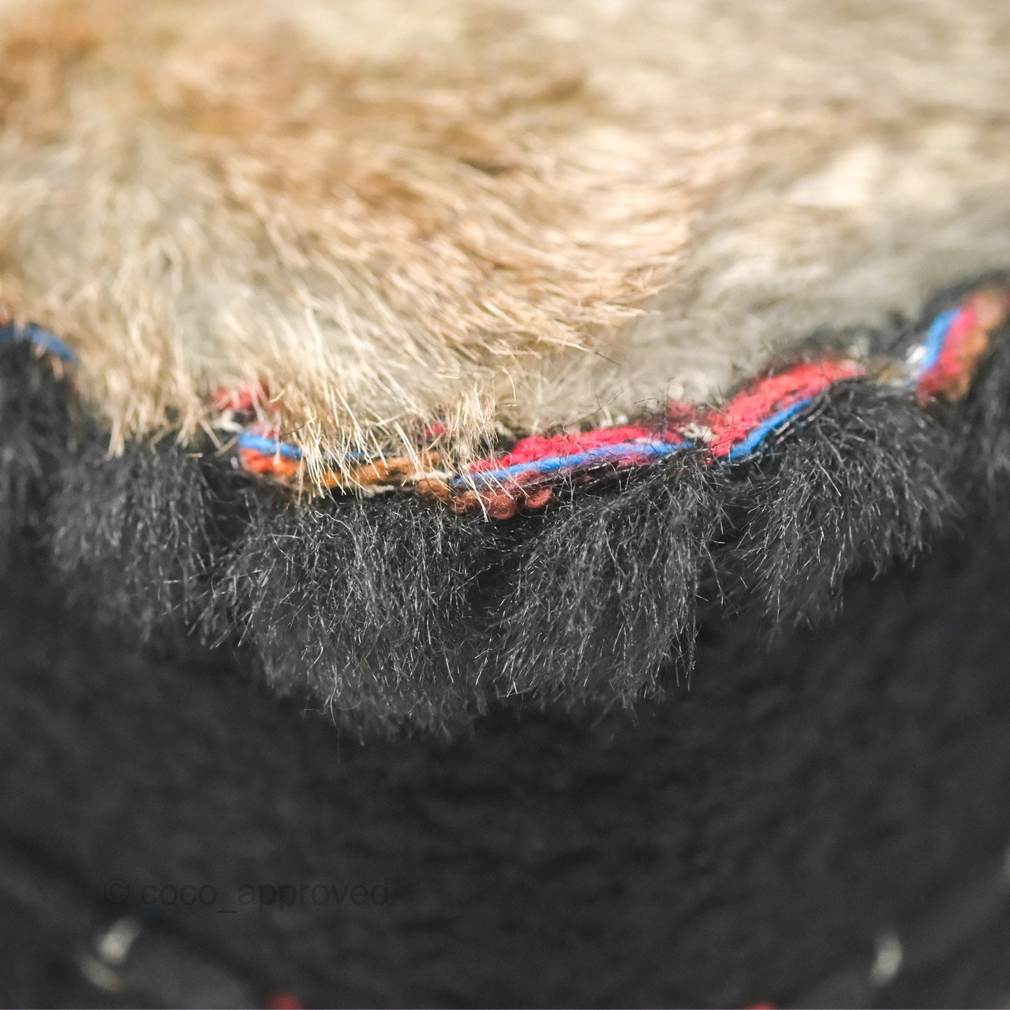 Chanel Fantasy Fur Flap Bag Ruthenium Hardware